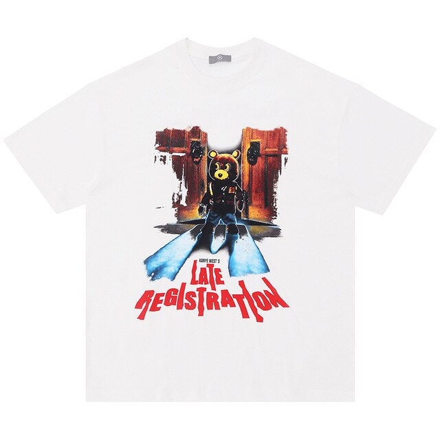 'LATE REGISTRATION' GRAPHIC TEE