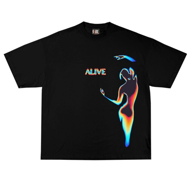 'ALIVE' GRAPHIC TEE