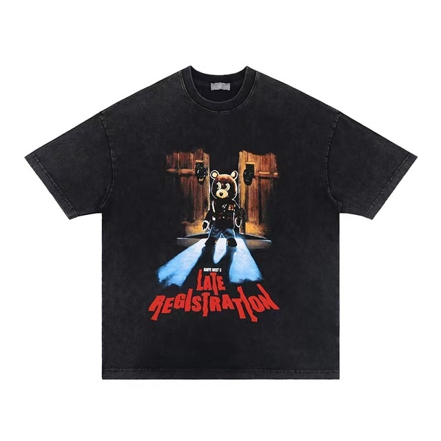 'LATE REGISTRATION' GRAPHIC TEE