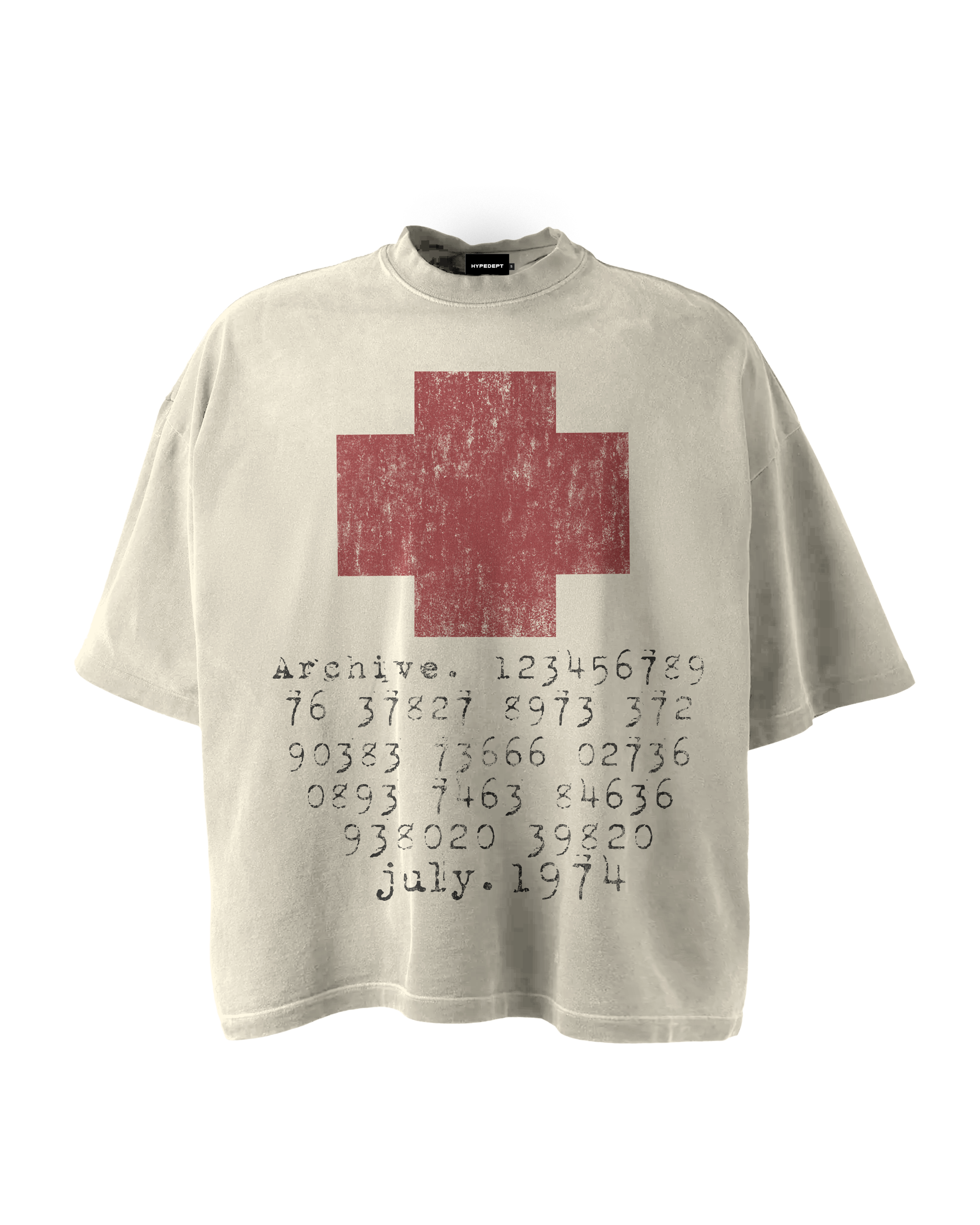 'JULY1974' GRAPHIC TEE