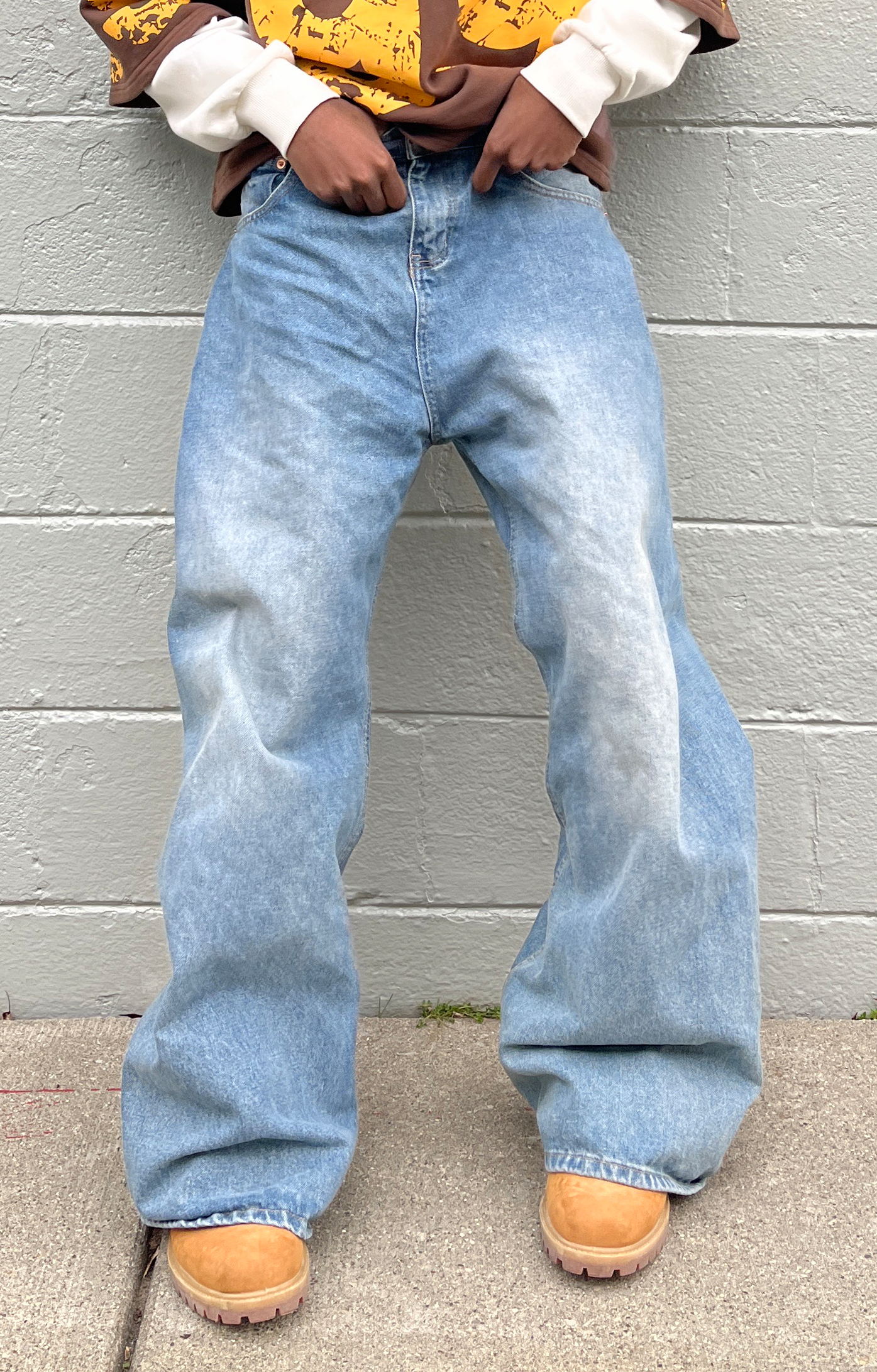 PERFECT BAGGY DENIM - VINTAGE BLUE