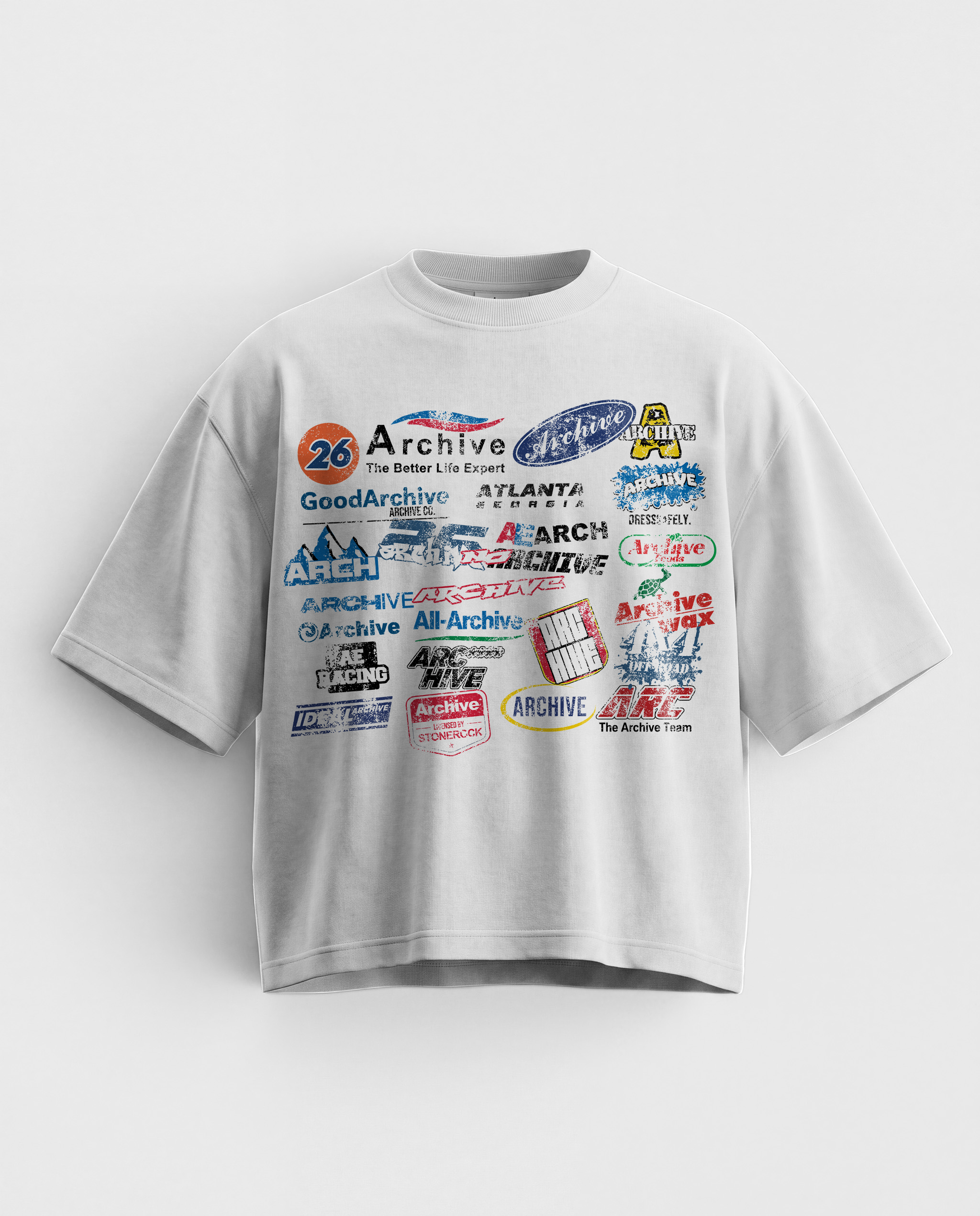 'LOGOS' GRAPHIC TEE