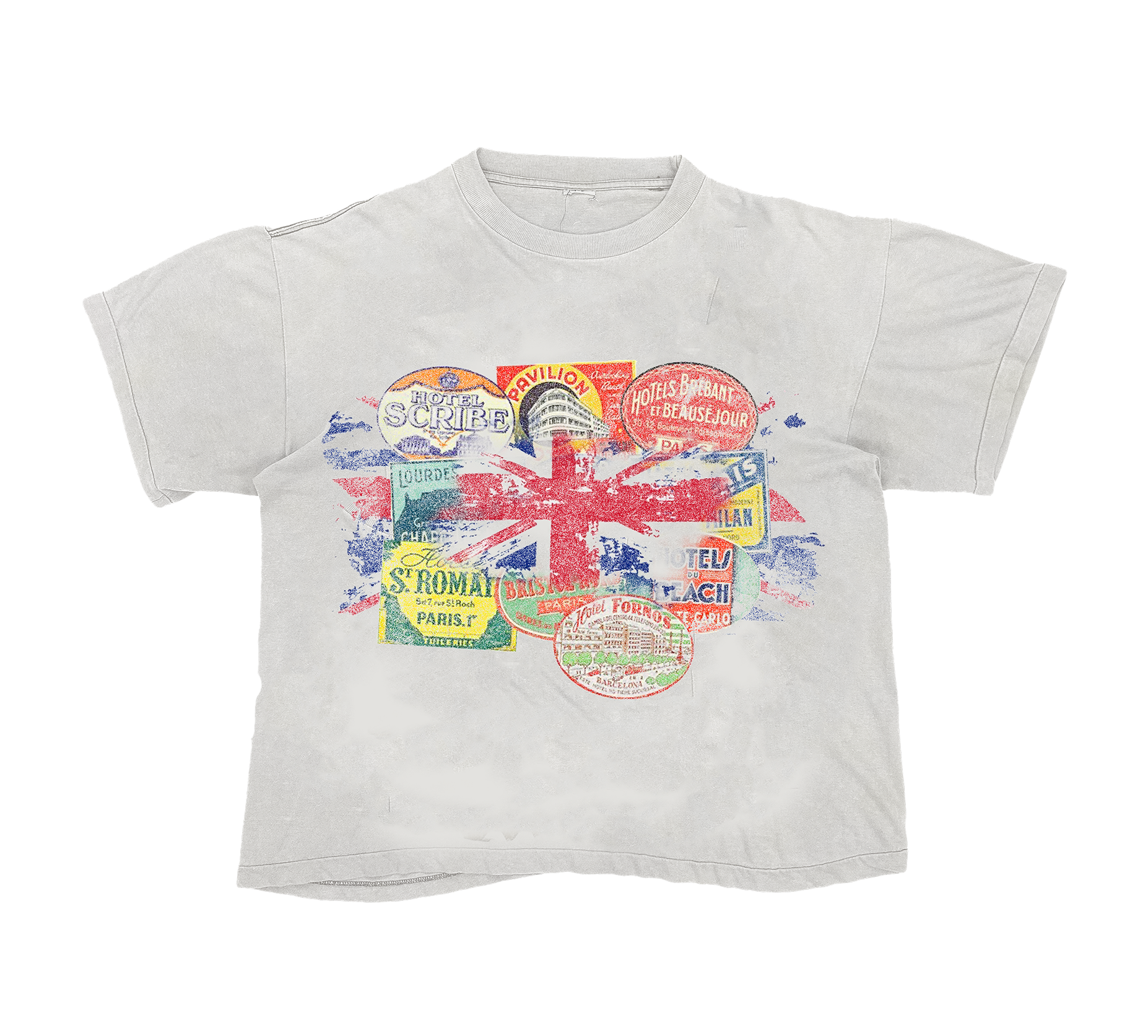 'STAMPS' GRAPHIC TEE