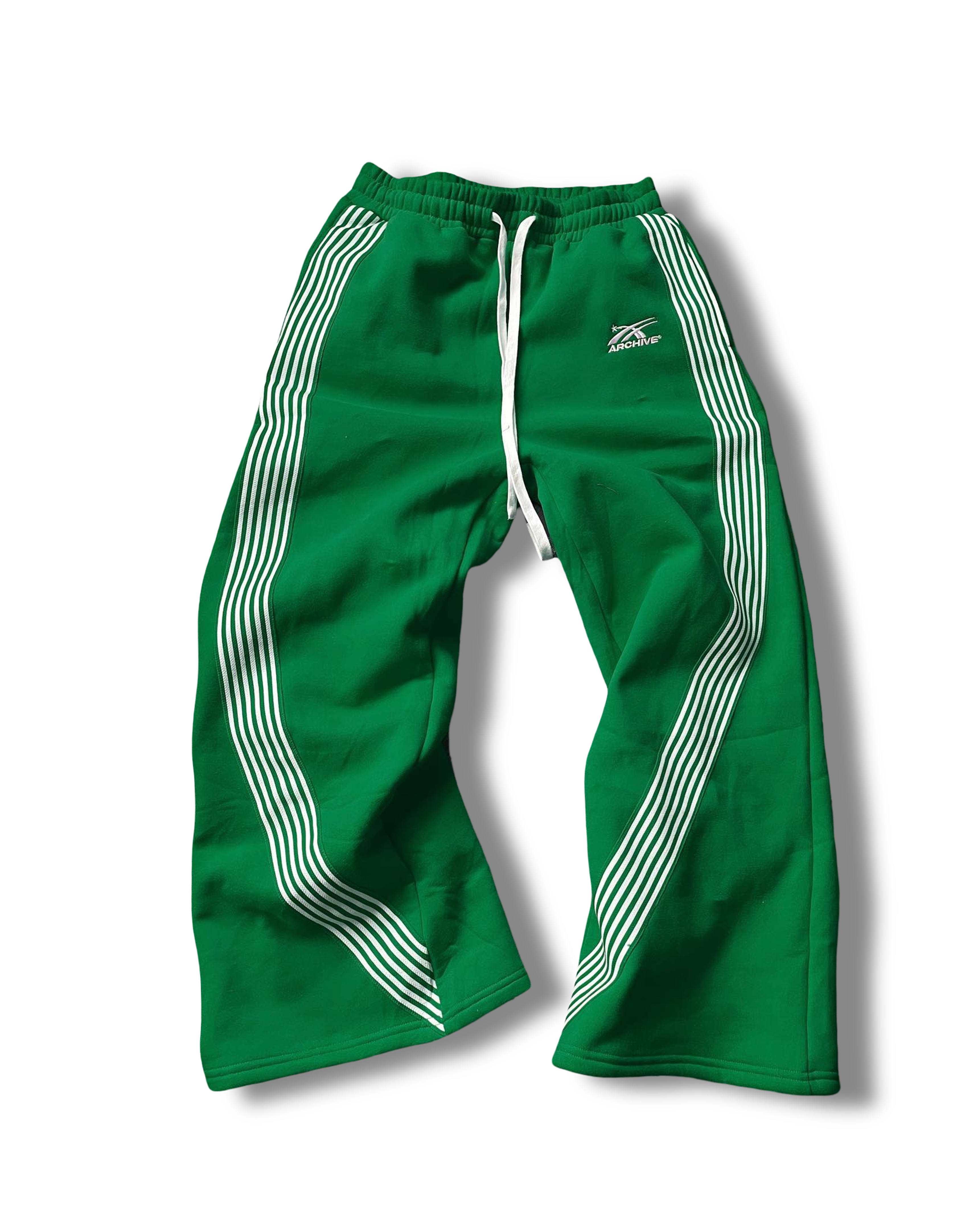 ARCHIVE ESSENTIAL WIDELEG SWEATPANTS GREEN