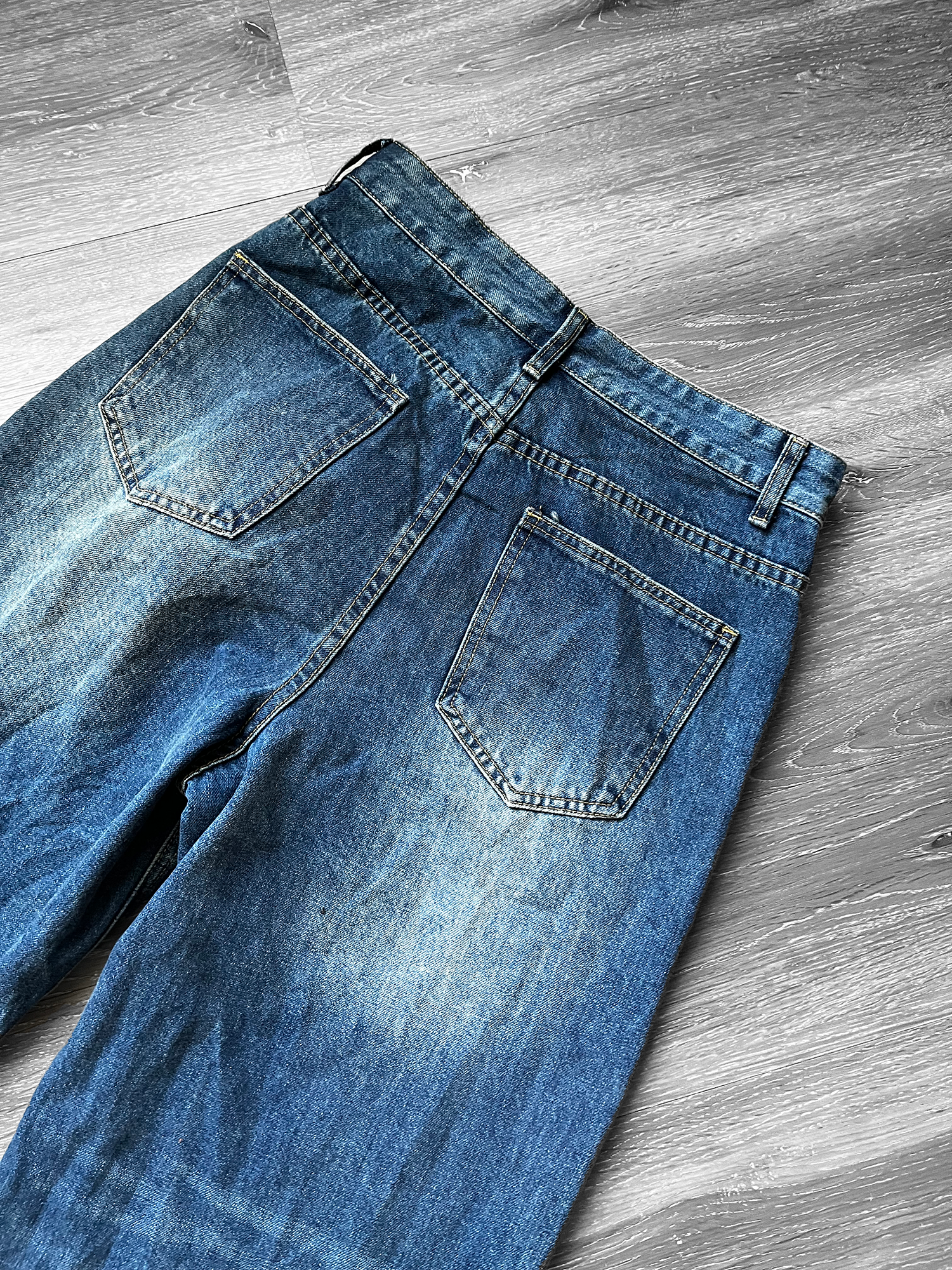 PERFECT BAGGY DENIM - MEDIUM BLUE