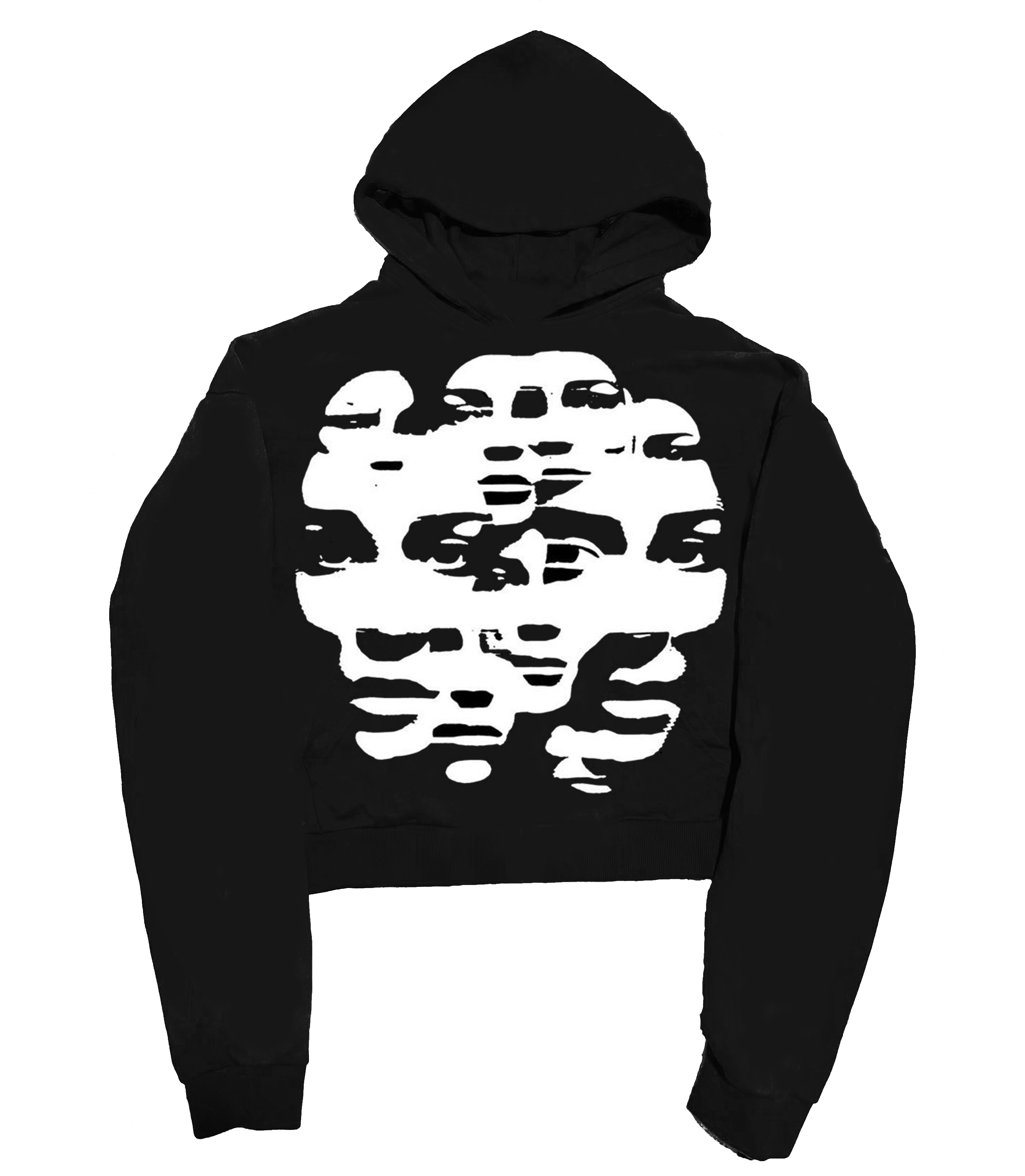 'DISTORTION' 500G HEAVYWEIGHT HOODIE