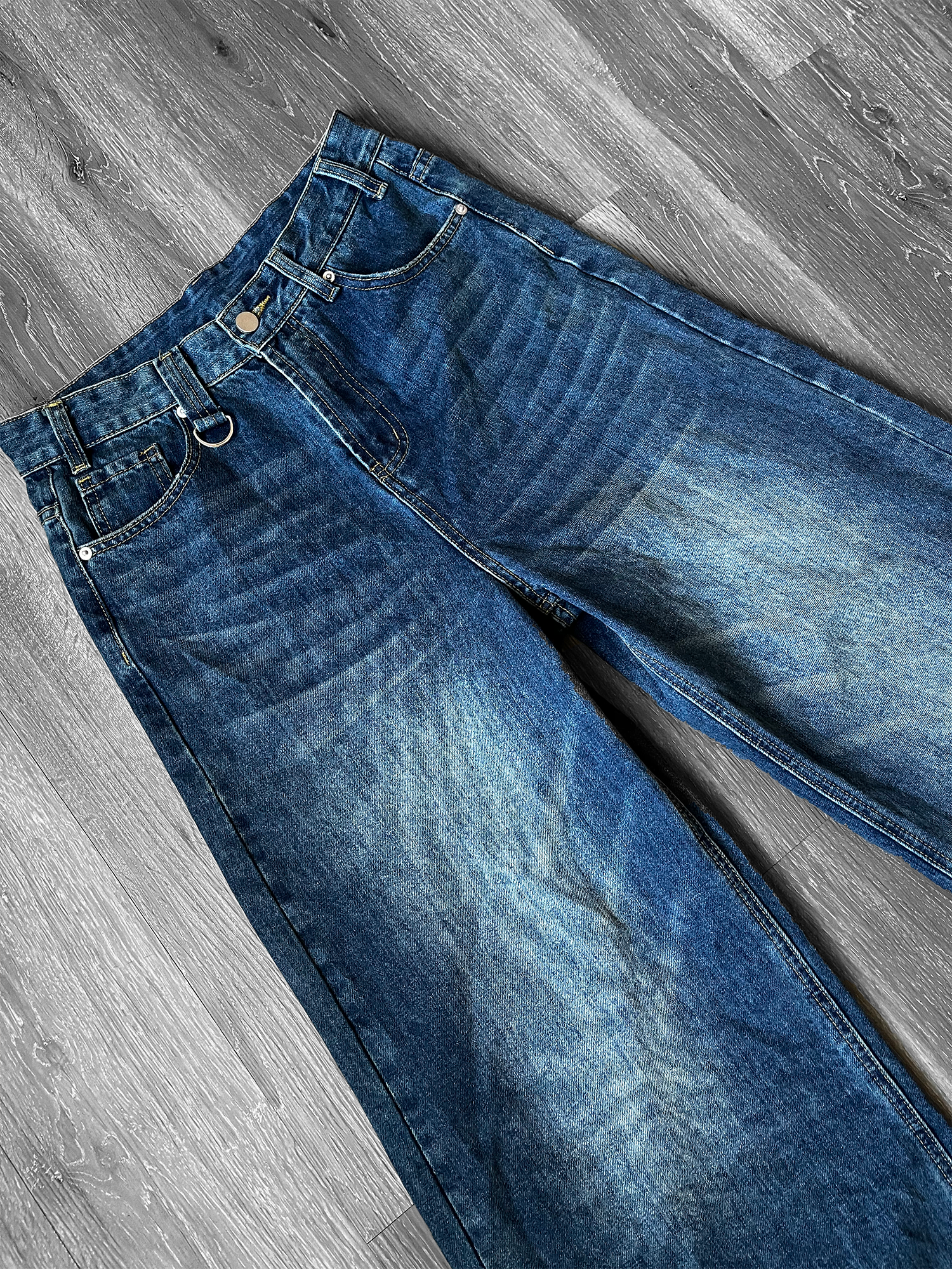 PERFECT BAGGY DENIM - MEDIUM BLUE