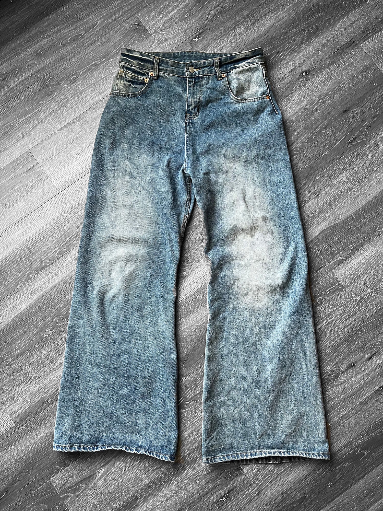 PERFECT BAGGY DENIM - VINTAGE BLUE