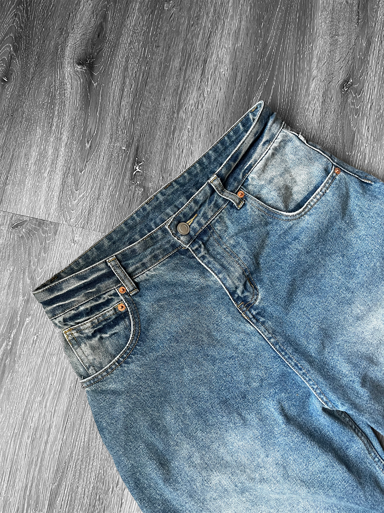 PERFECT BAGGY DENIM - VINTAGE BLUE