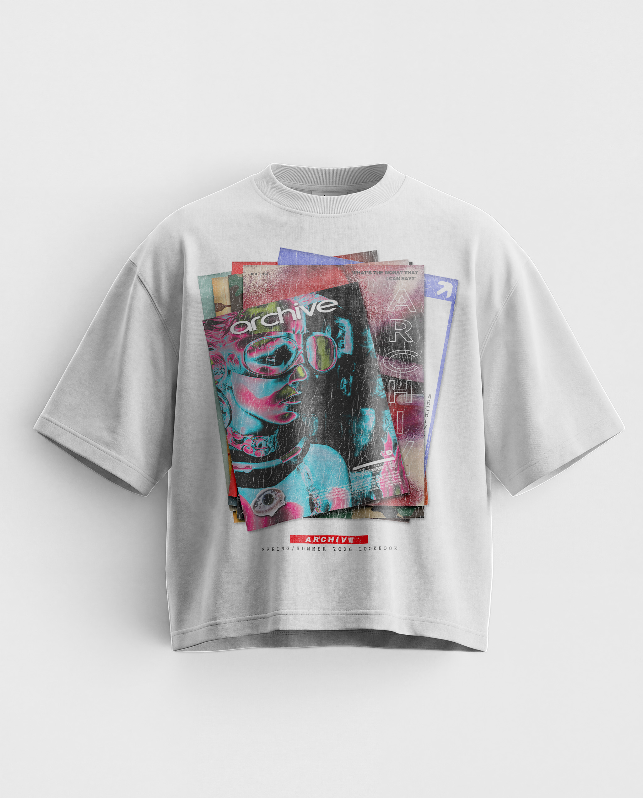 'MAGAZINE' GRAPHIC TEE