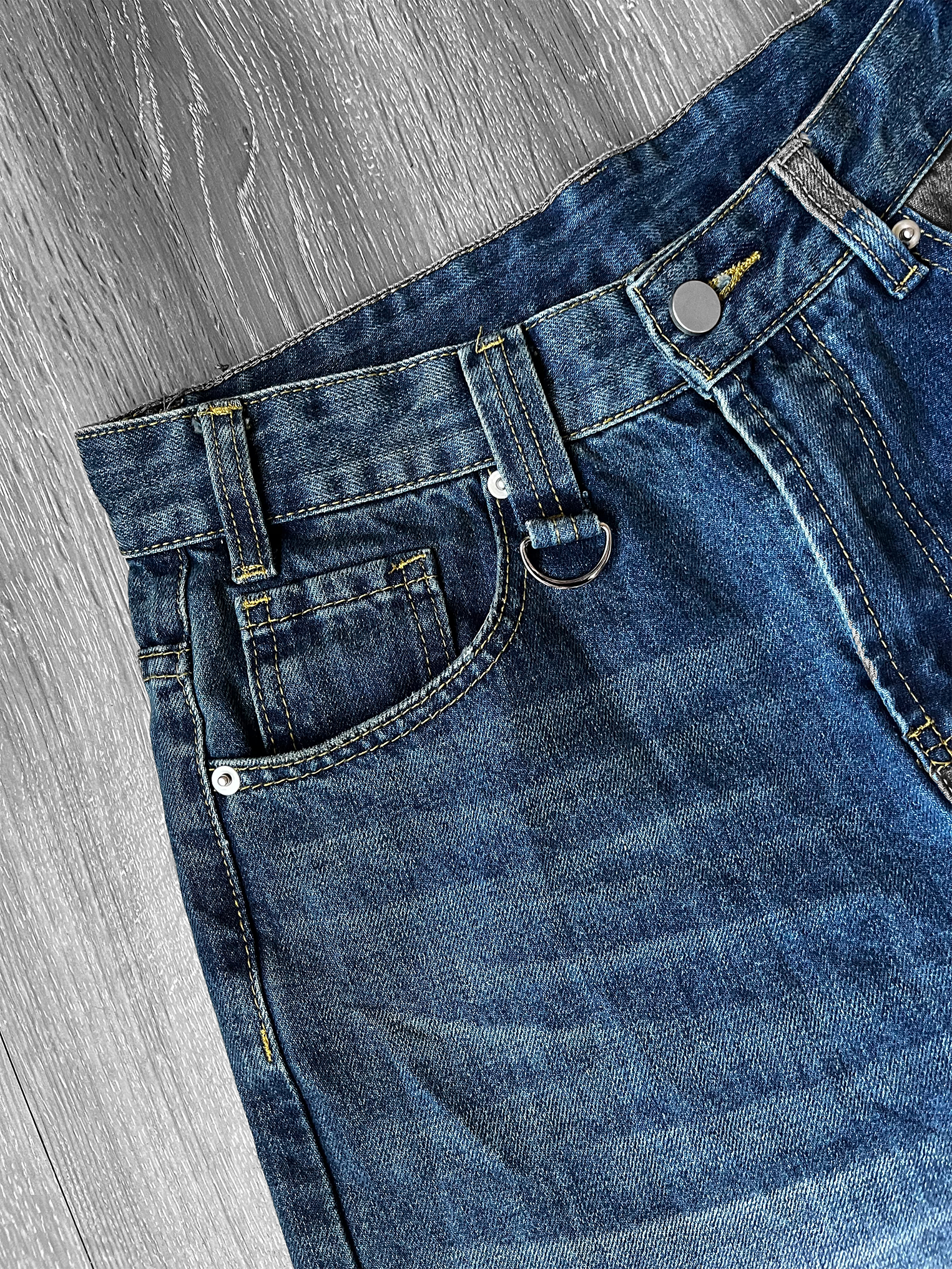 PERFECT BAGGY DENIM - MEDIUM BLUE