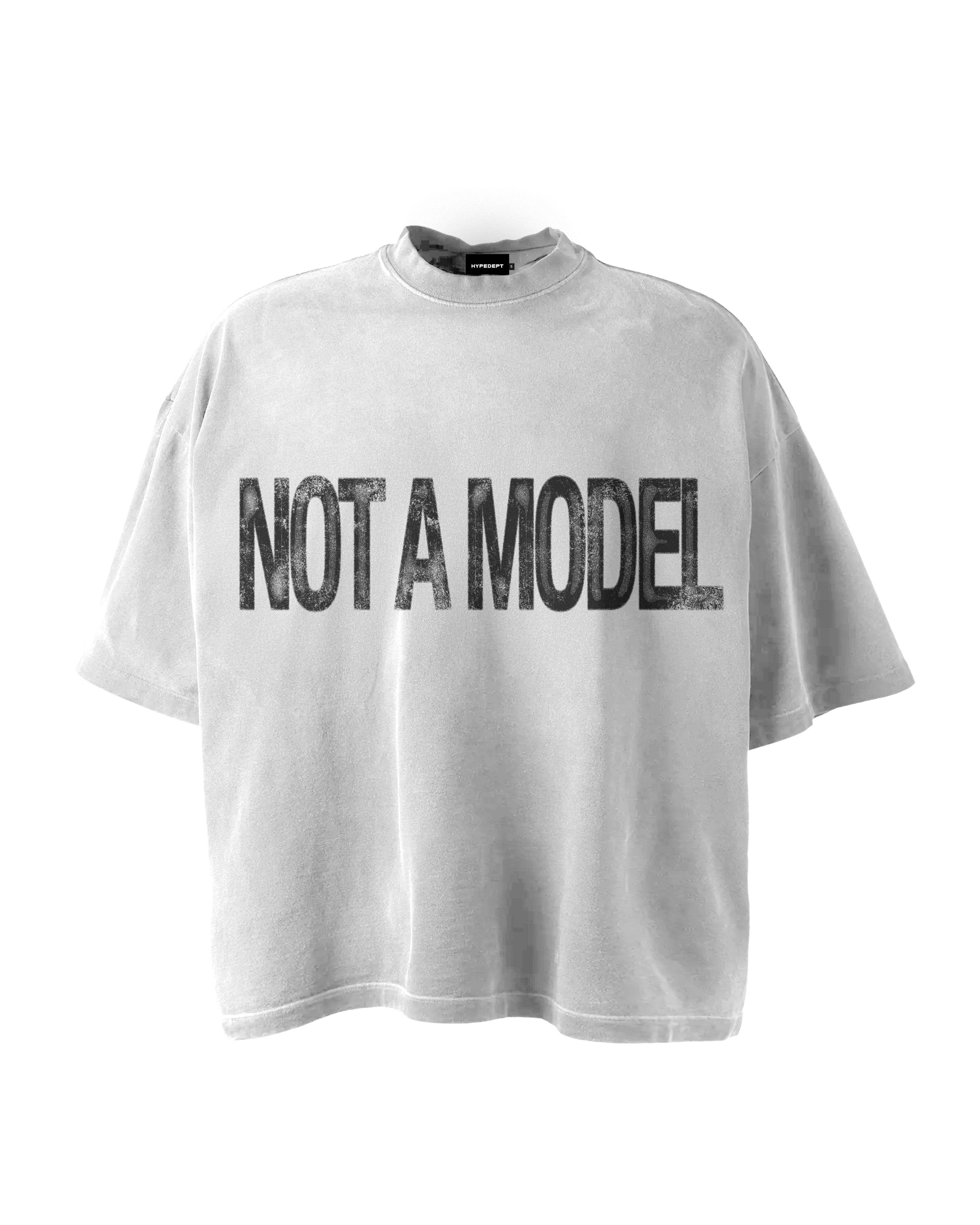'NOT A MODEL' GRAPHIC TEE