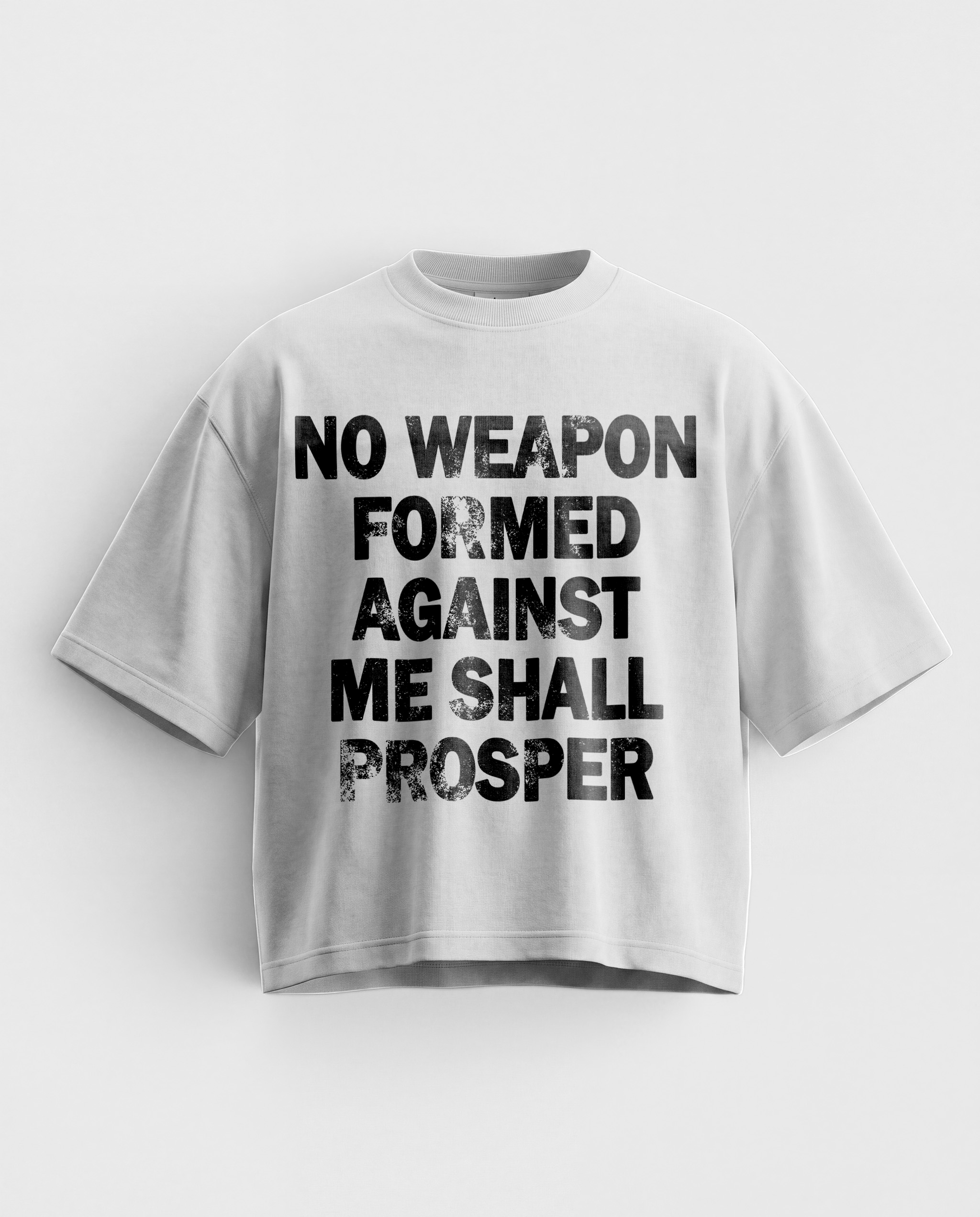 'NO WEAPON FORMED' GRAPHIC TEE