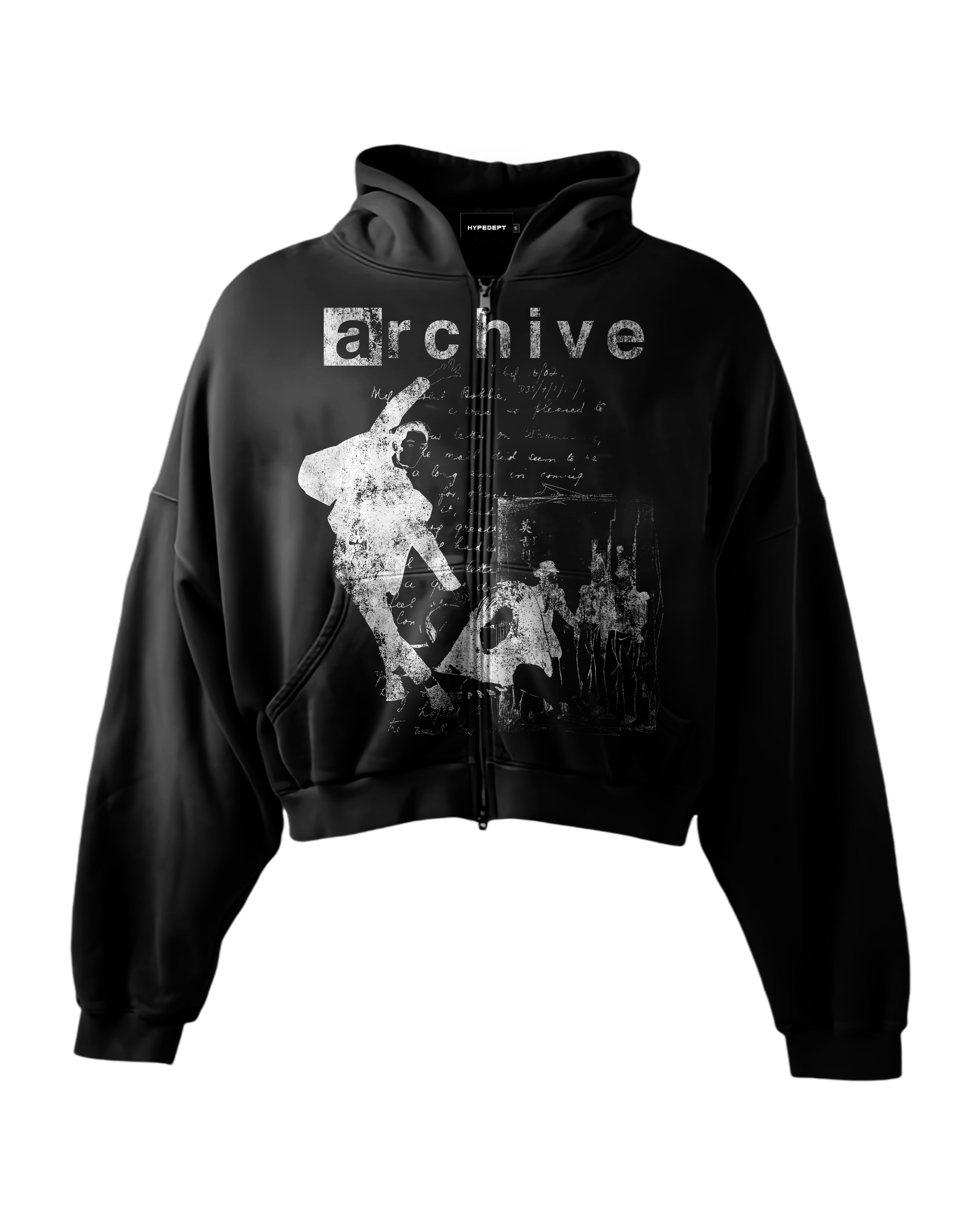 REVENANT' HEAVYWEIGHT BOXY ZIPUP HOODIE