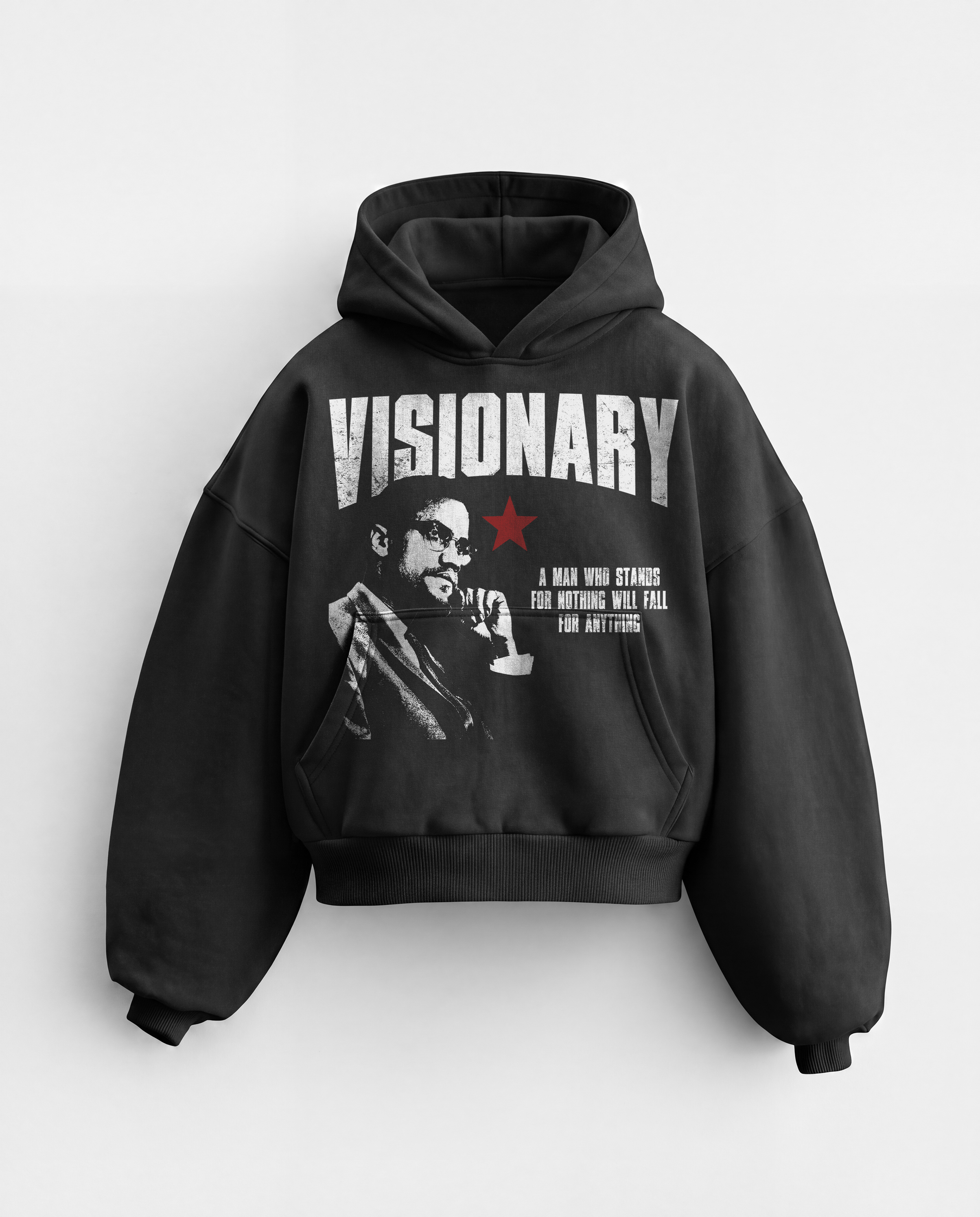 'VISIONARY X' 500G HEAVYWEIGHT HOODIE