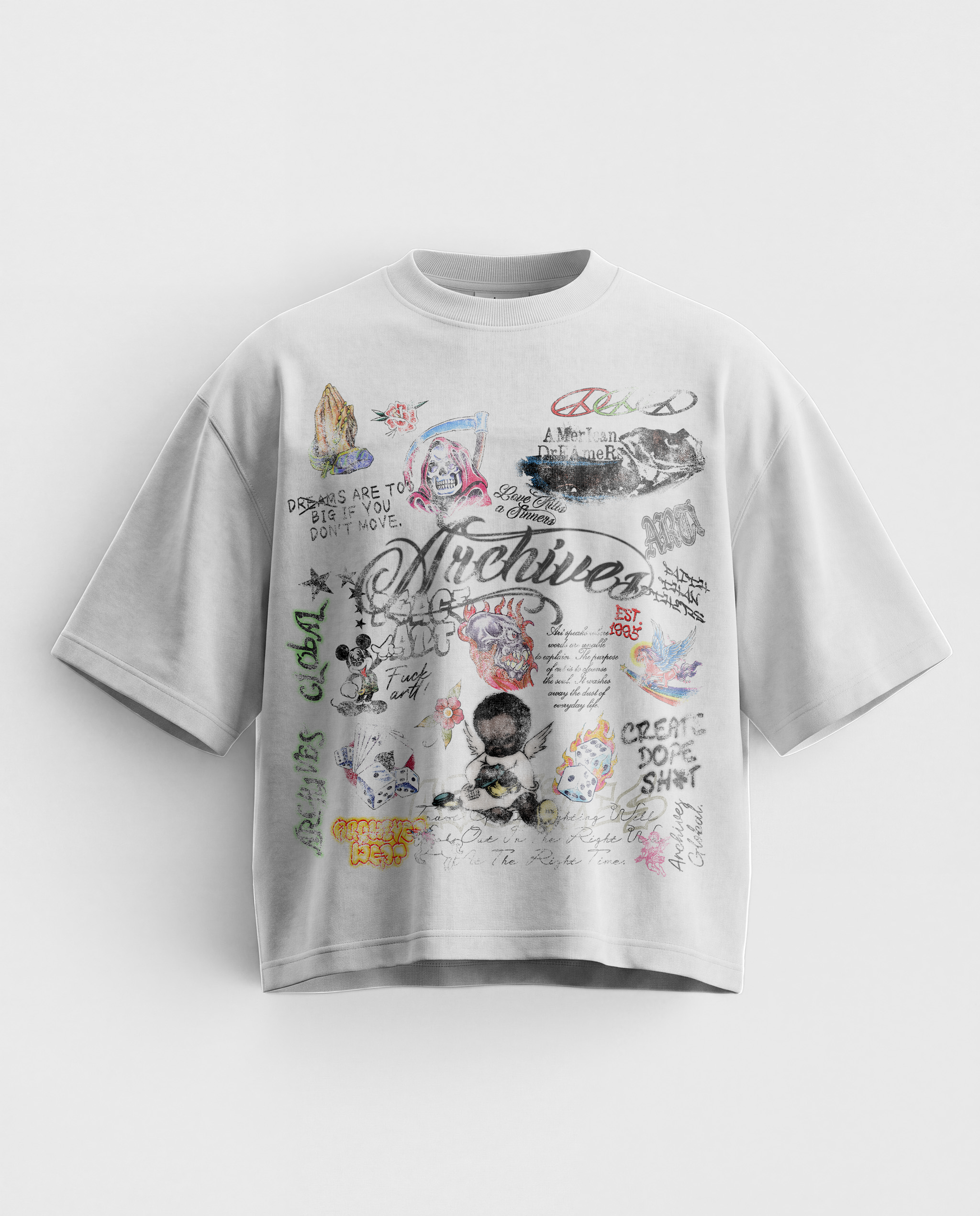 'GRAFFITI DREAMS' GRAPHIC TEE
