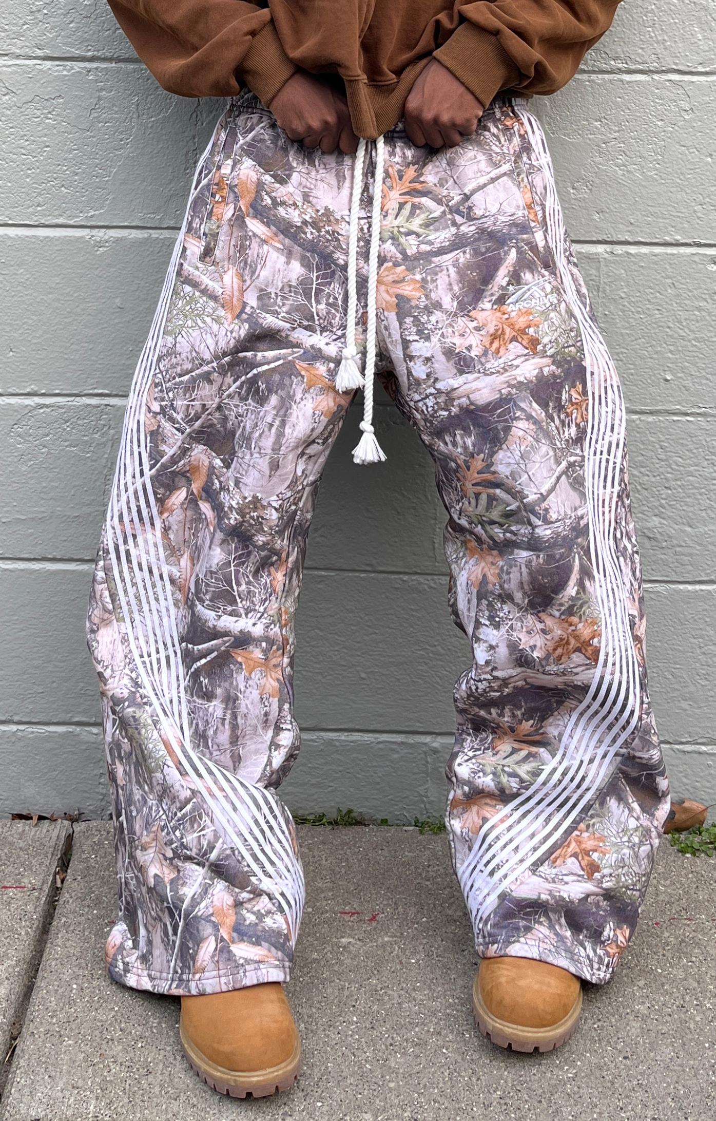 ARCHIVE CAMO WIDELEG SWEATPANTS