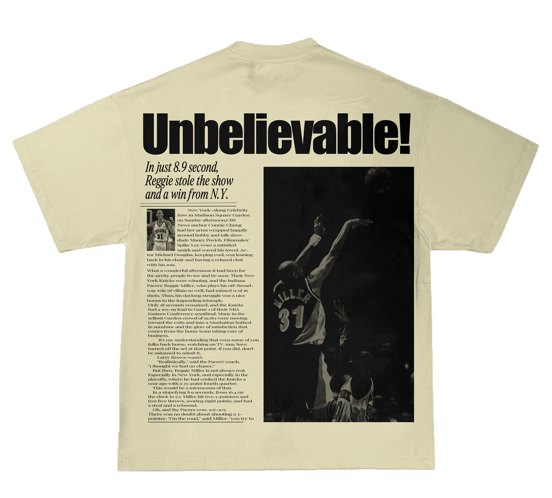 'UNBELIVEABLE' GRAPHIC TEE