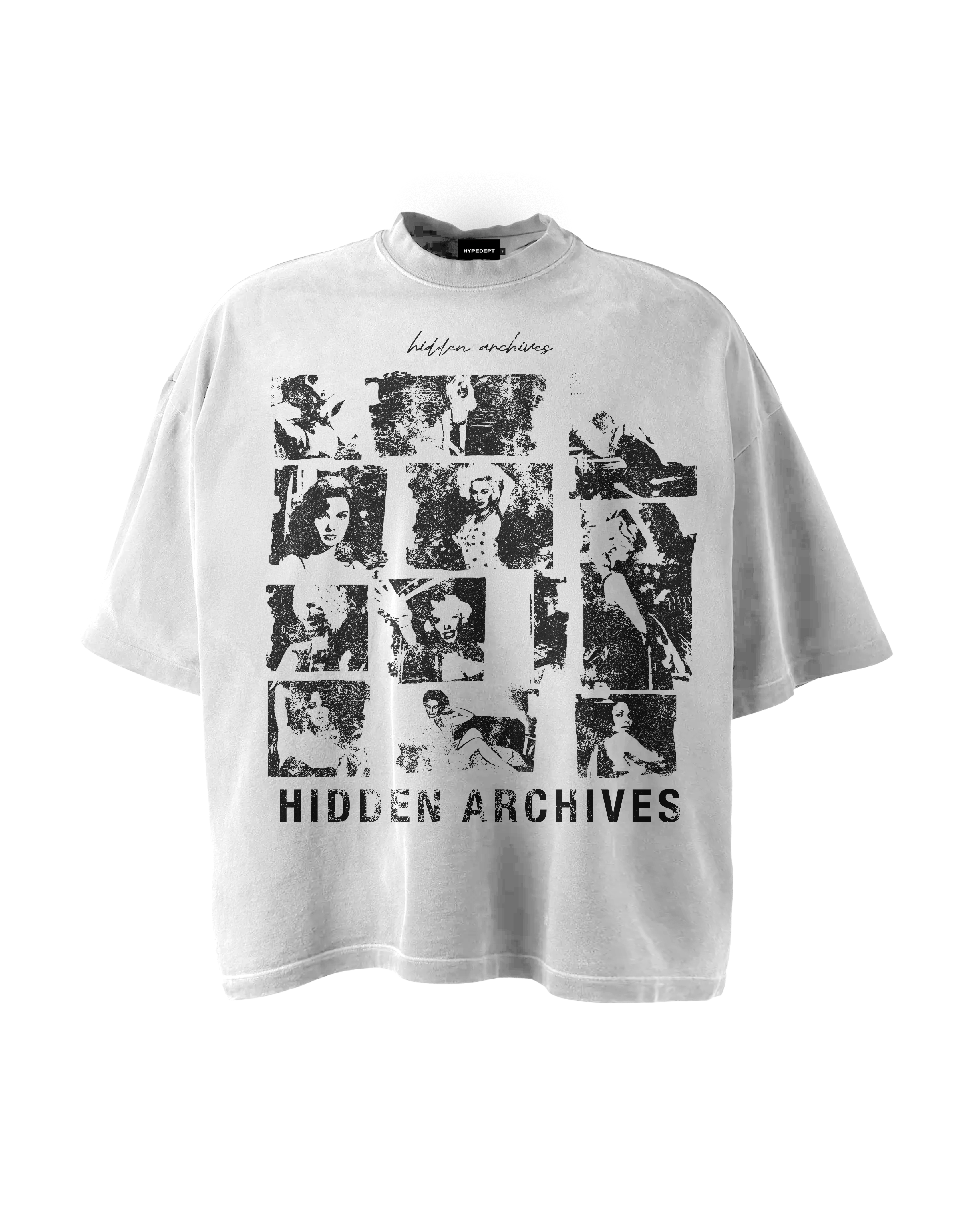 'HIDDEN ARCHIVES' GRAPHIC TEE