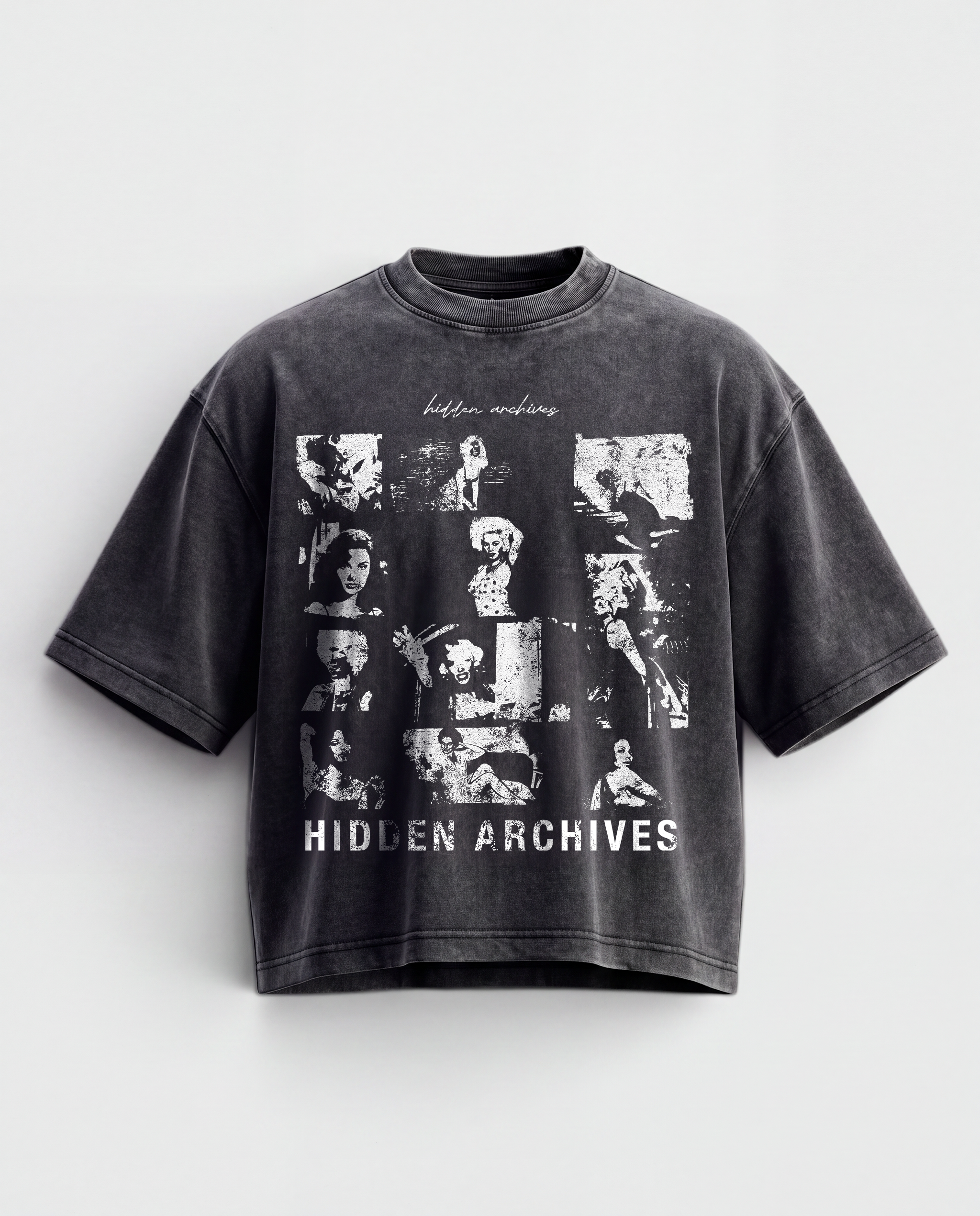 'HIDDEN ARCHIVES' GRAPHIC TEE