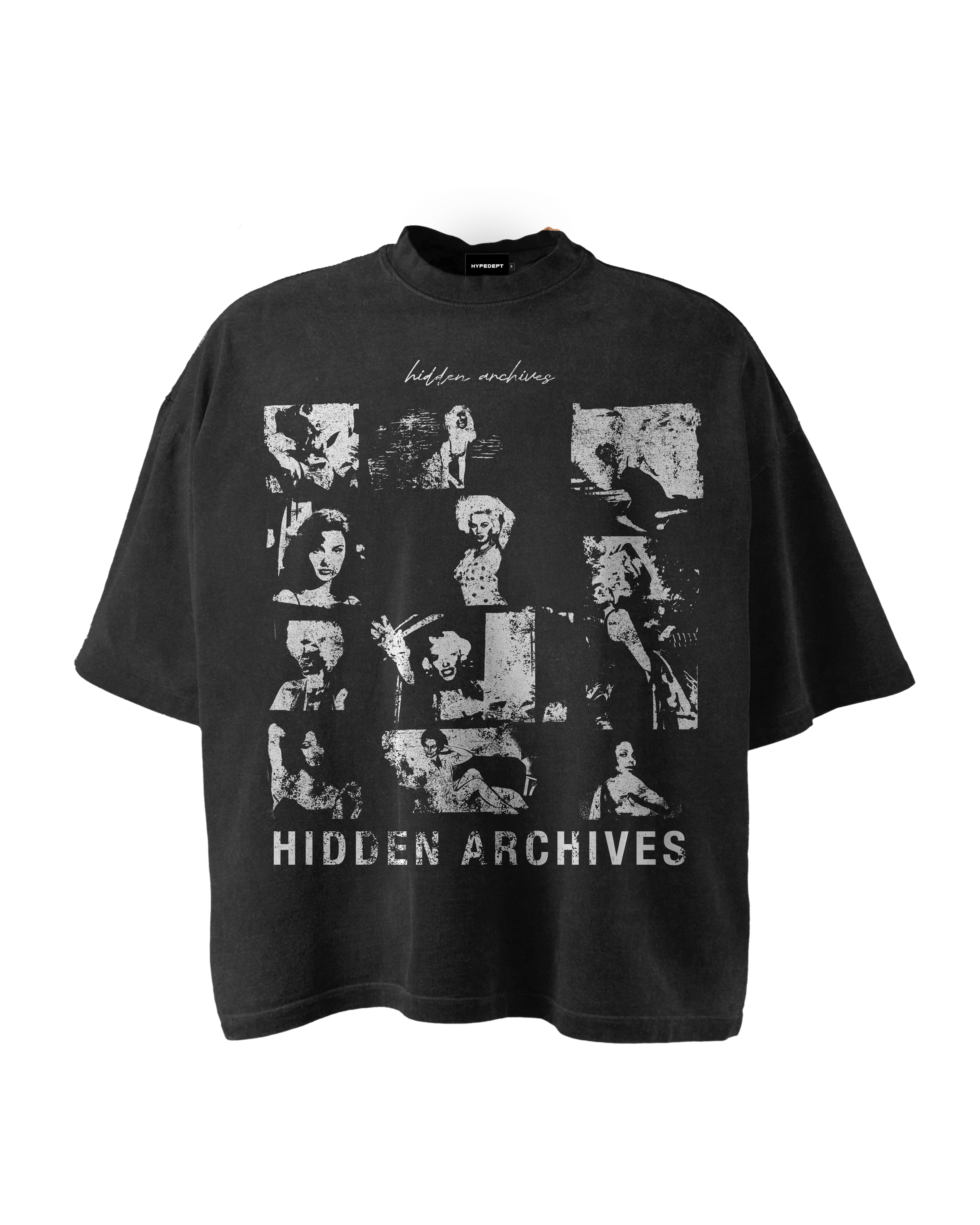 'HIDDEN ARCHIVES' GRAPHIC TEE