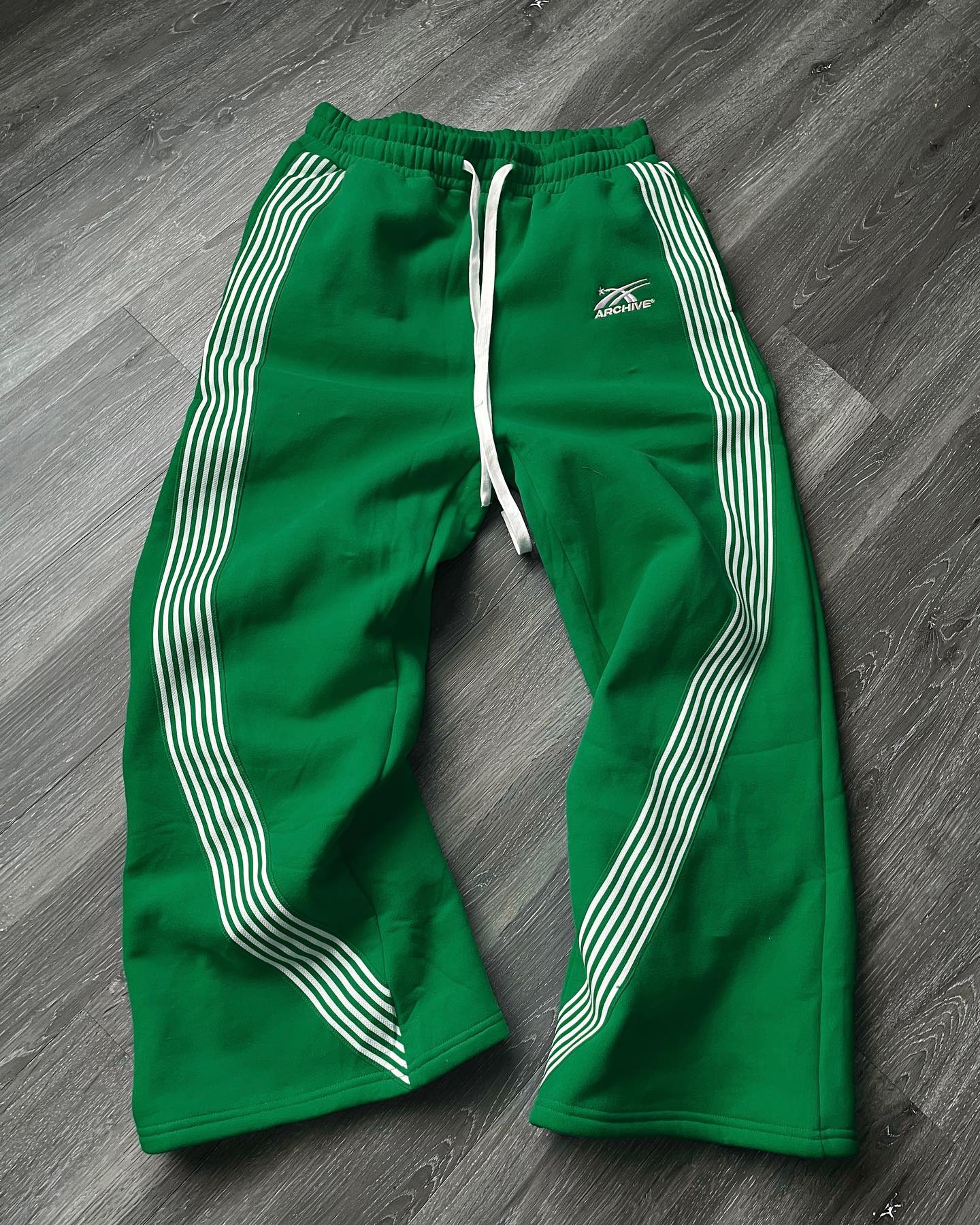 ARCHIVE ESSENTIAL WIDELEG SWEATPANTS GREEN