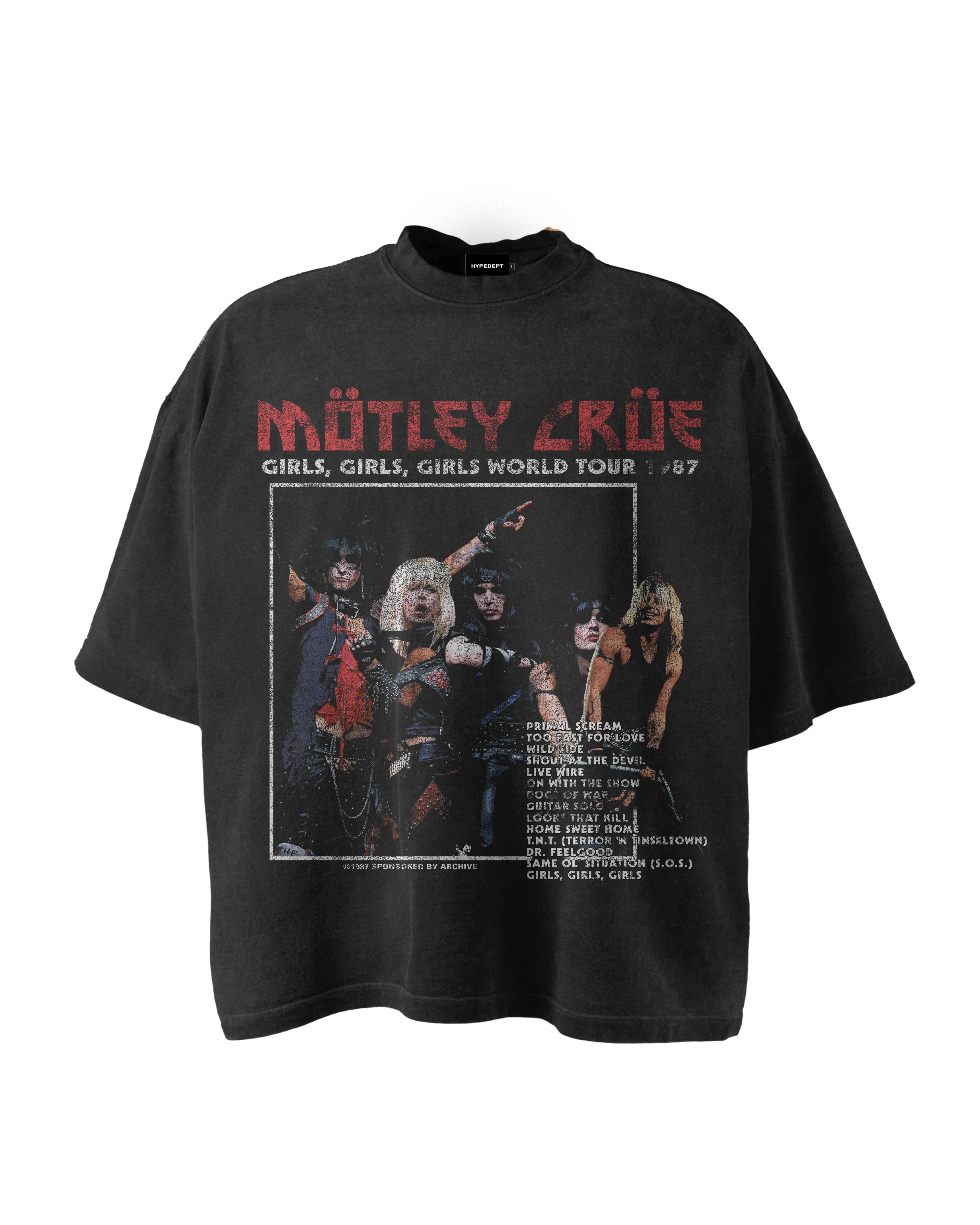'MÖTLEY CRÜE' GRAPHIC TEE