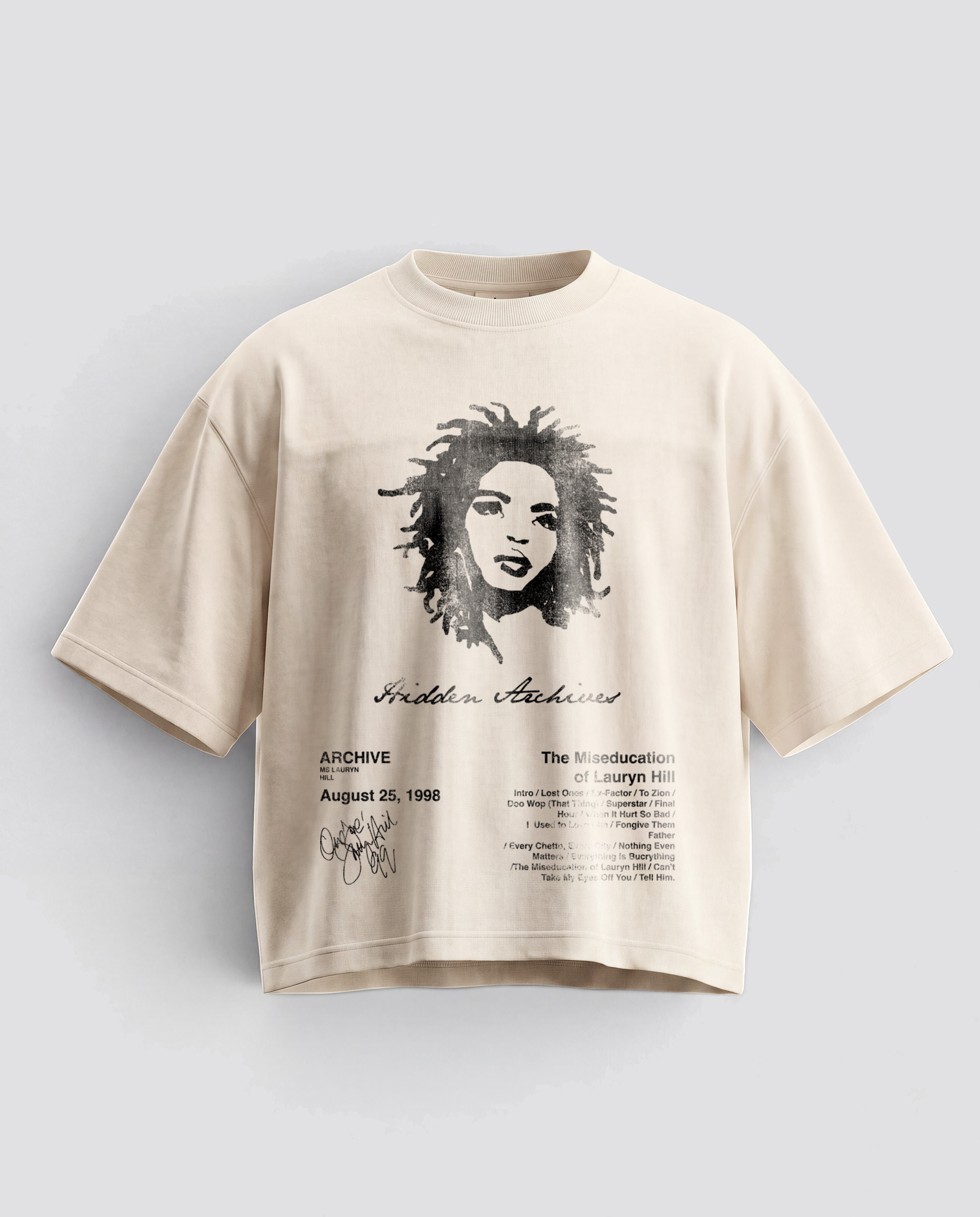 'THE MISEDUCATION' GRAPHIC TEE