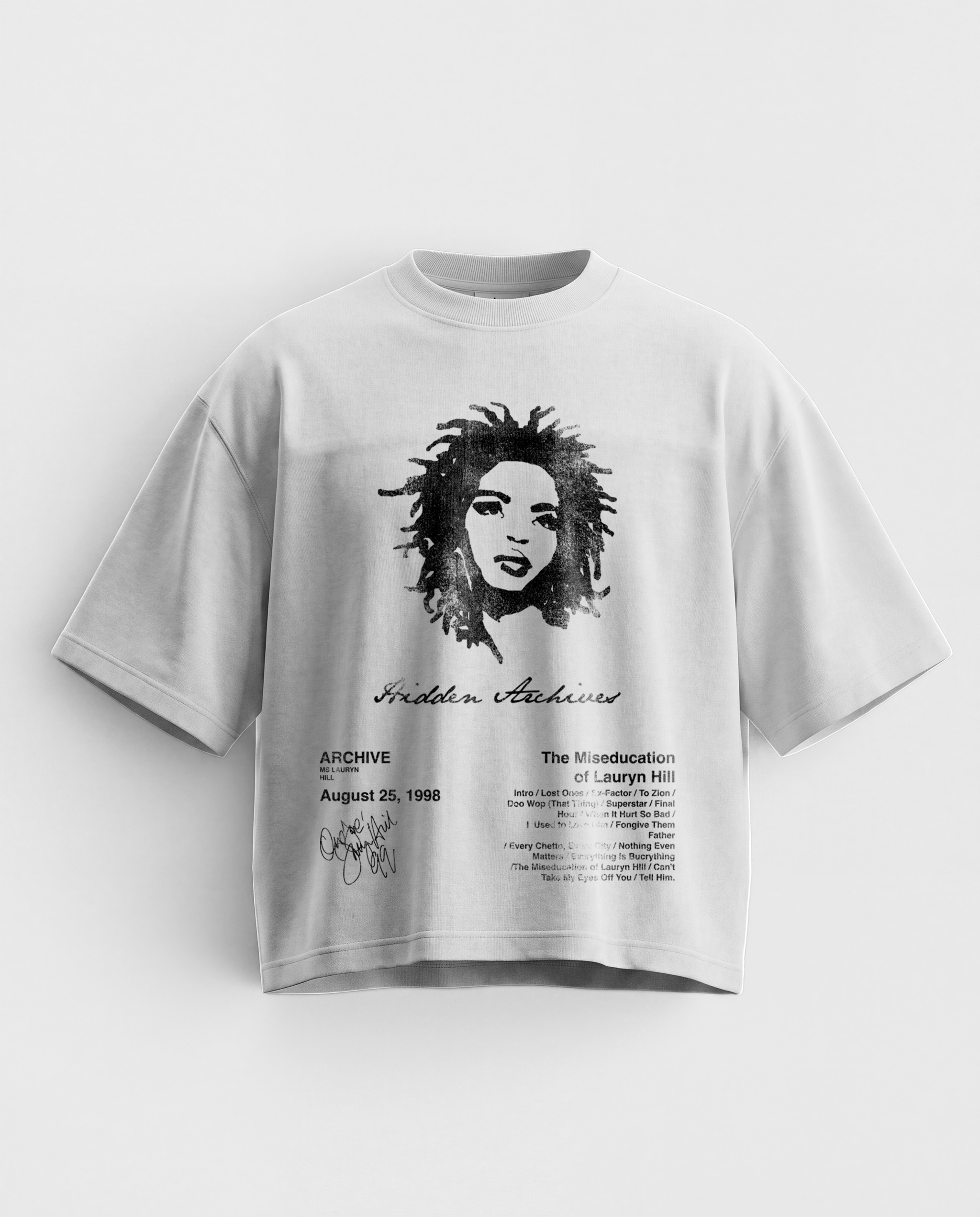 'THE MISEDUCATION' GRAPHIC TEE