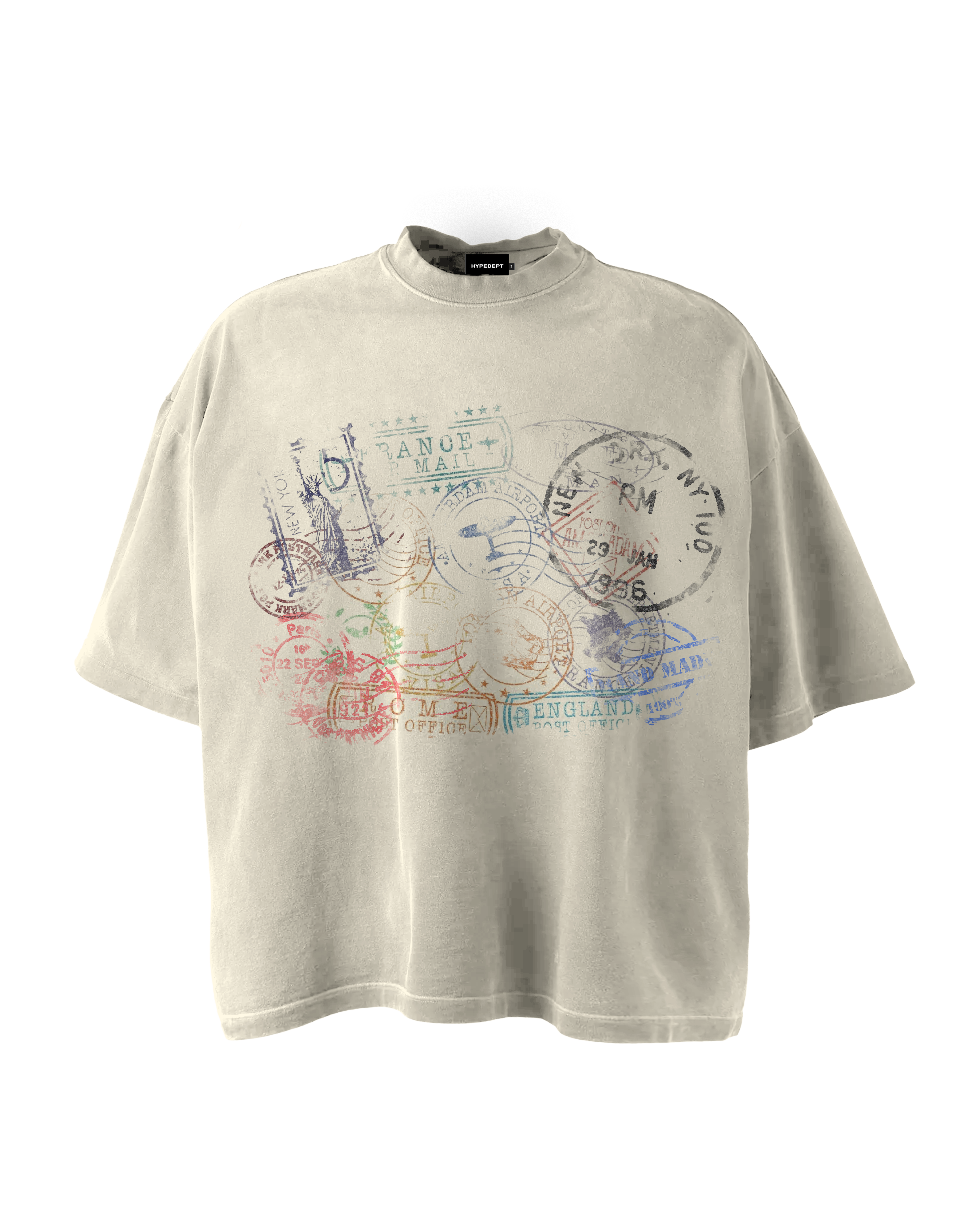 'STAMPS II' GRAPHIC TEE