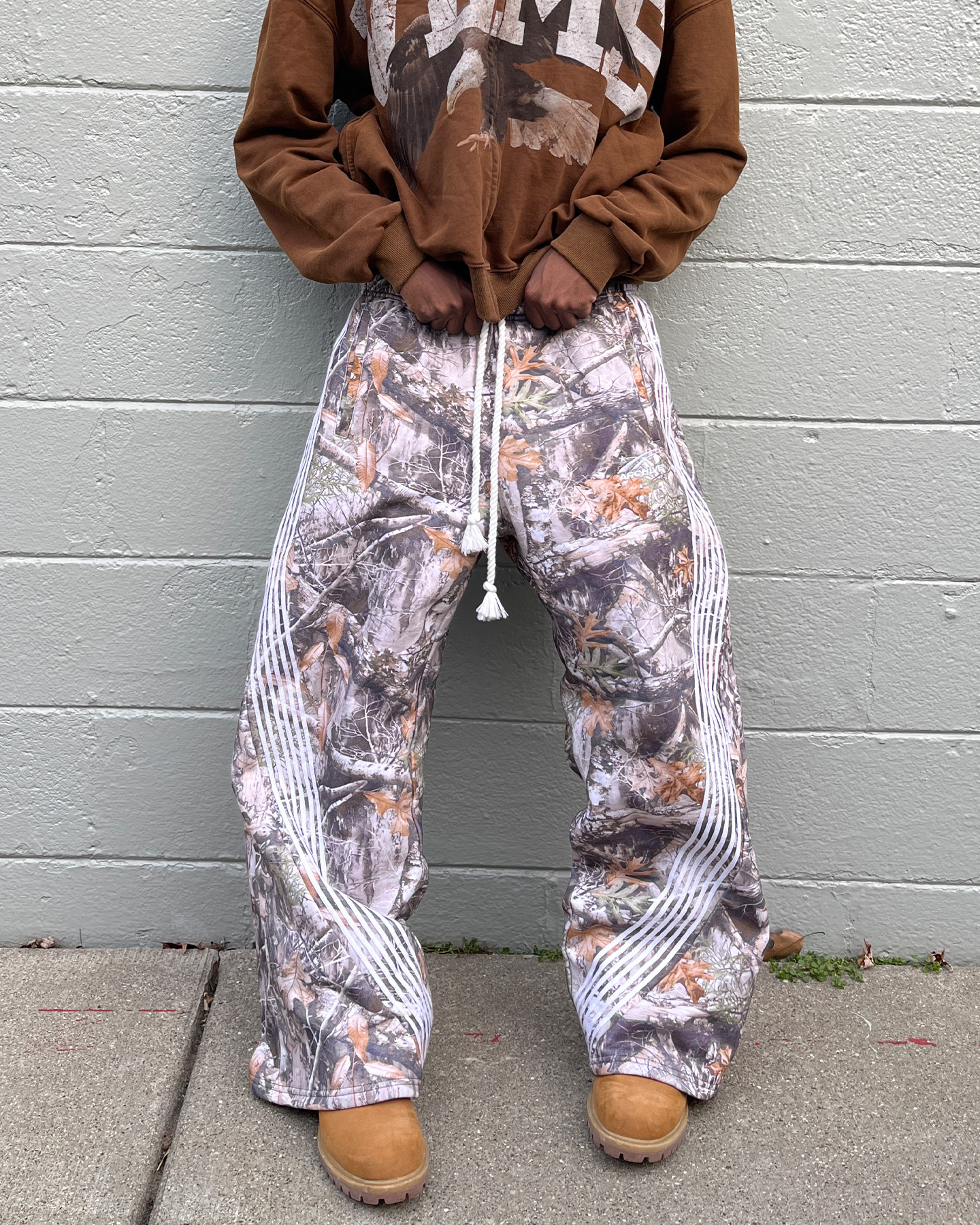 ARCHIVE CAMO WIDELEG SWEATPANTS