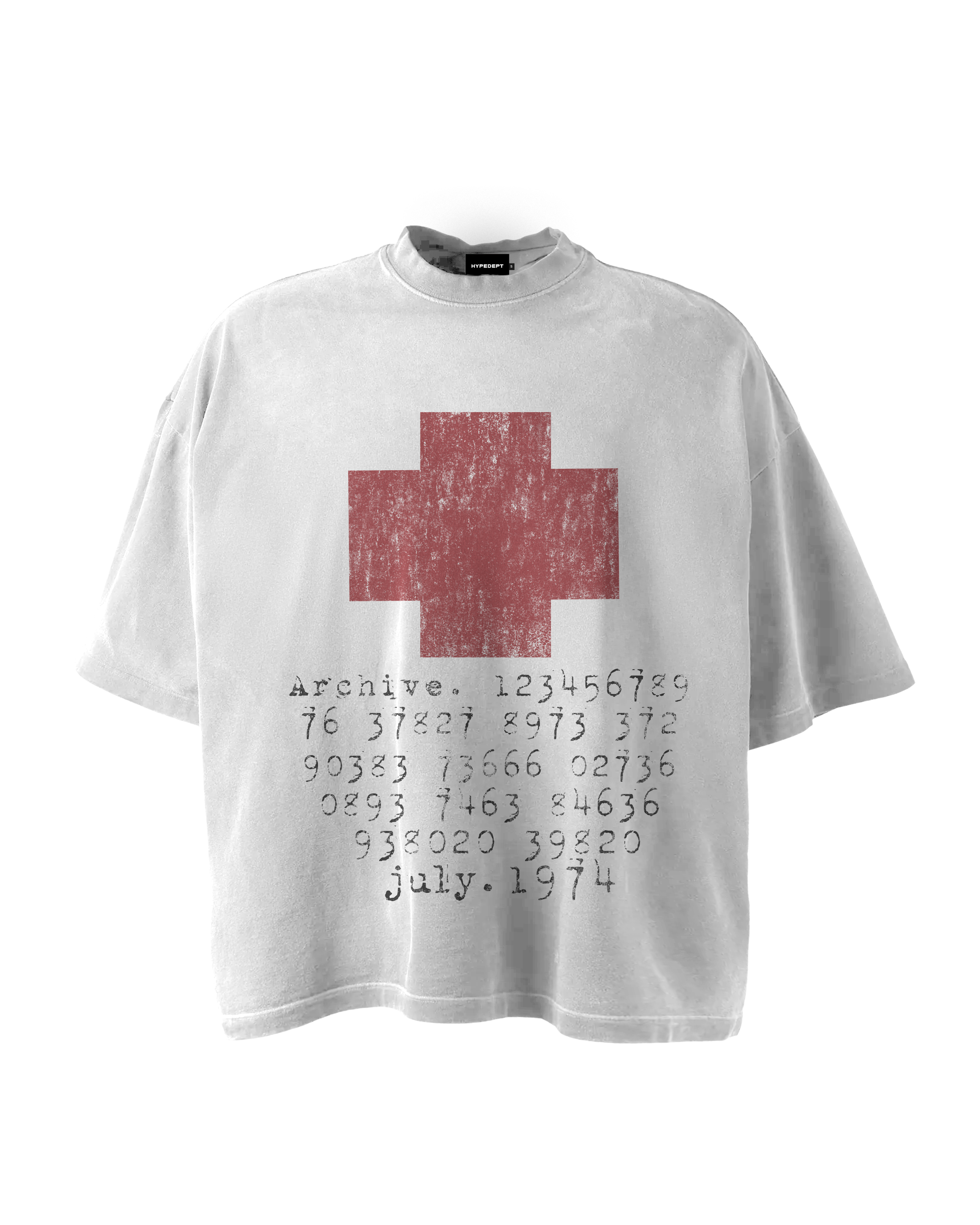 'JULY1974' GRAPHIC TEE