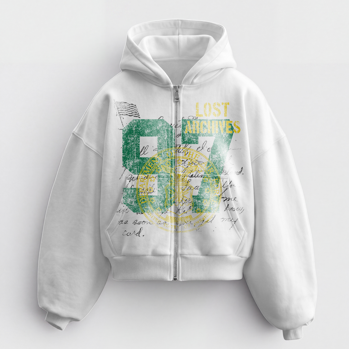 97' HEAVYWEIGHT BOXY ZIPUP HOODIE
