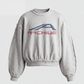 'ARCHIVE SPORT II' DISTRESSTED CREWNECK SWEATSHIRT