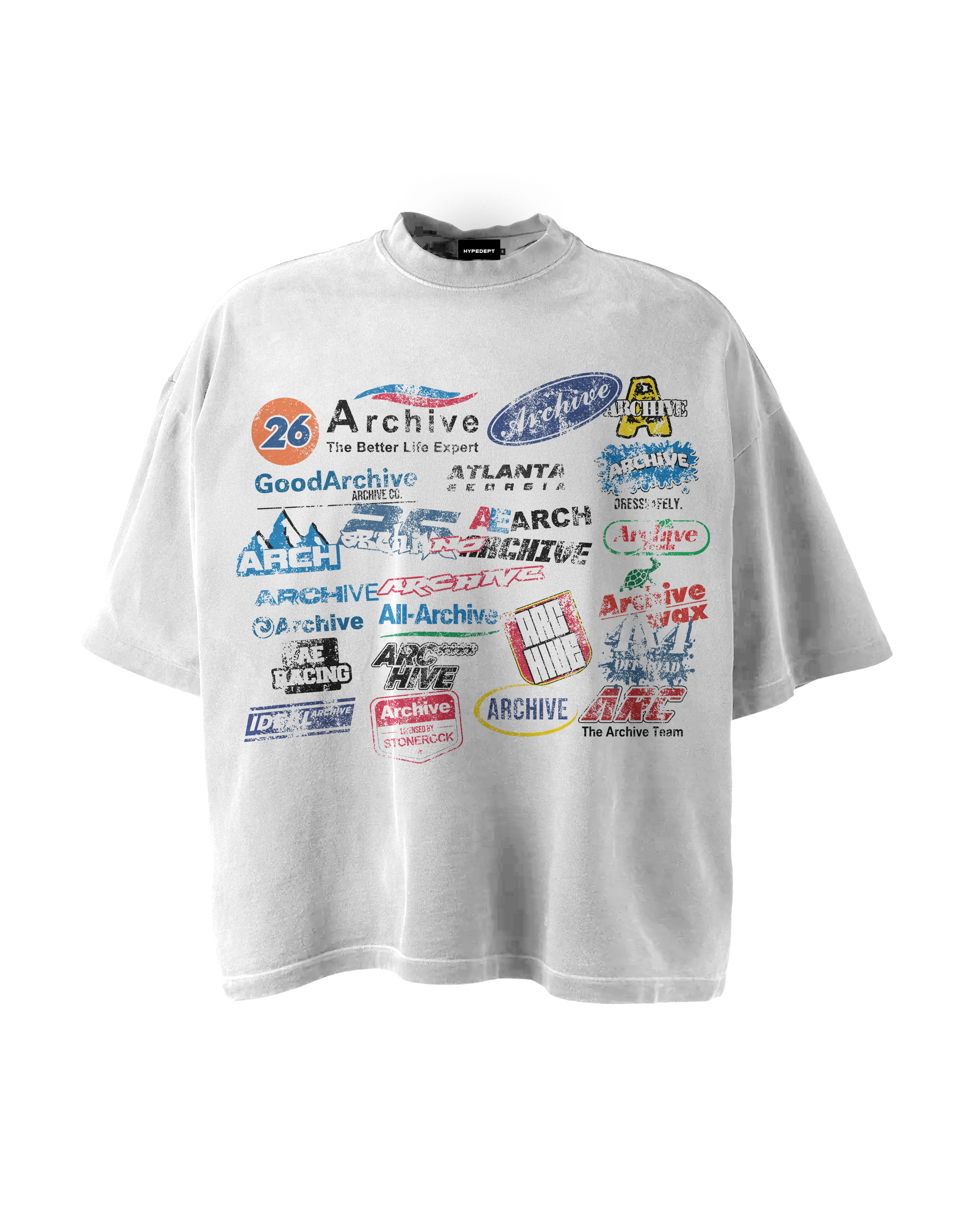 'LOGOS' GRAPHIC TEE