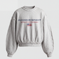 'ARCHIVE SPORT USA' DISTRESSTED CREWNECK SWEATSHIRT