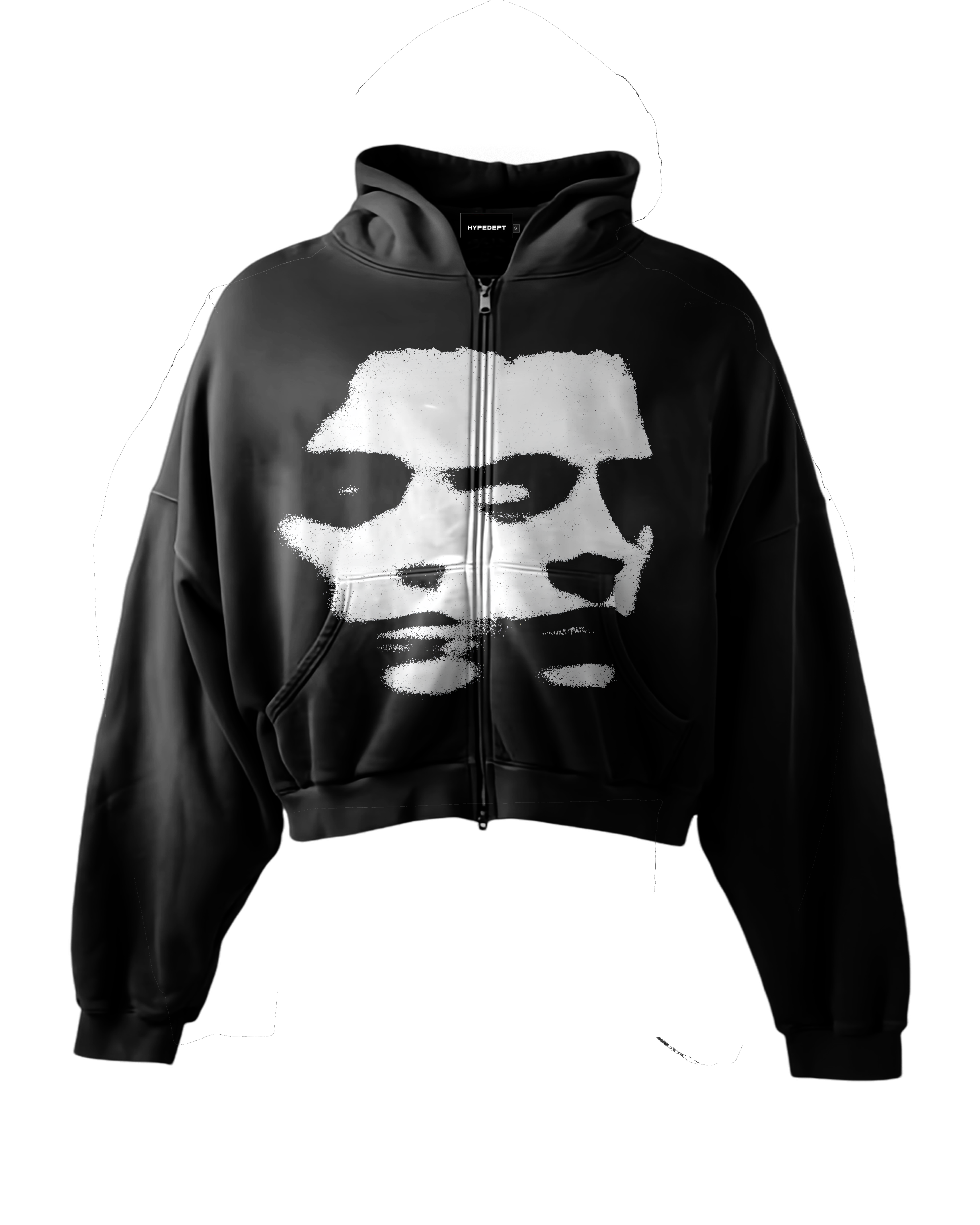 'ALTER-EGO' HEAVYWEIGHT BOXY ZIPUP HOODIE