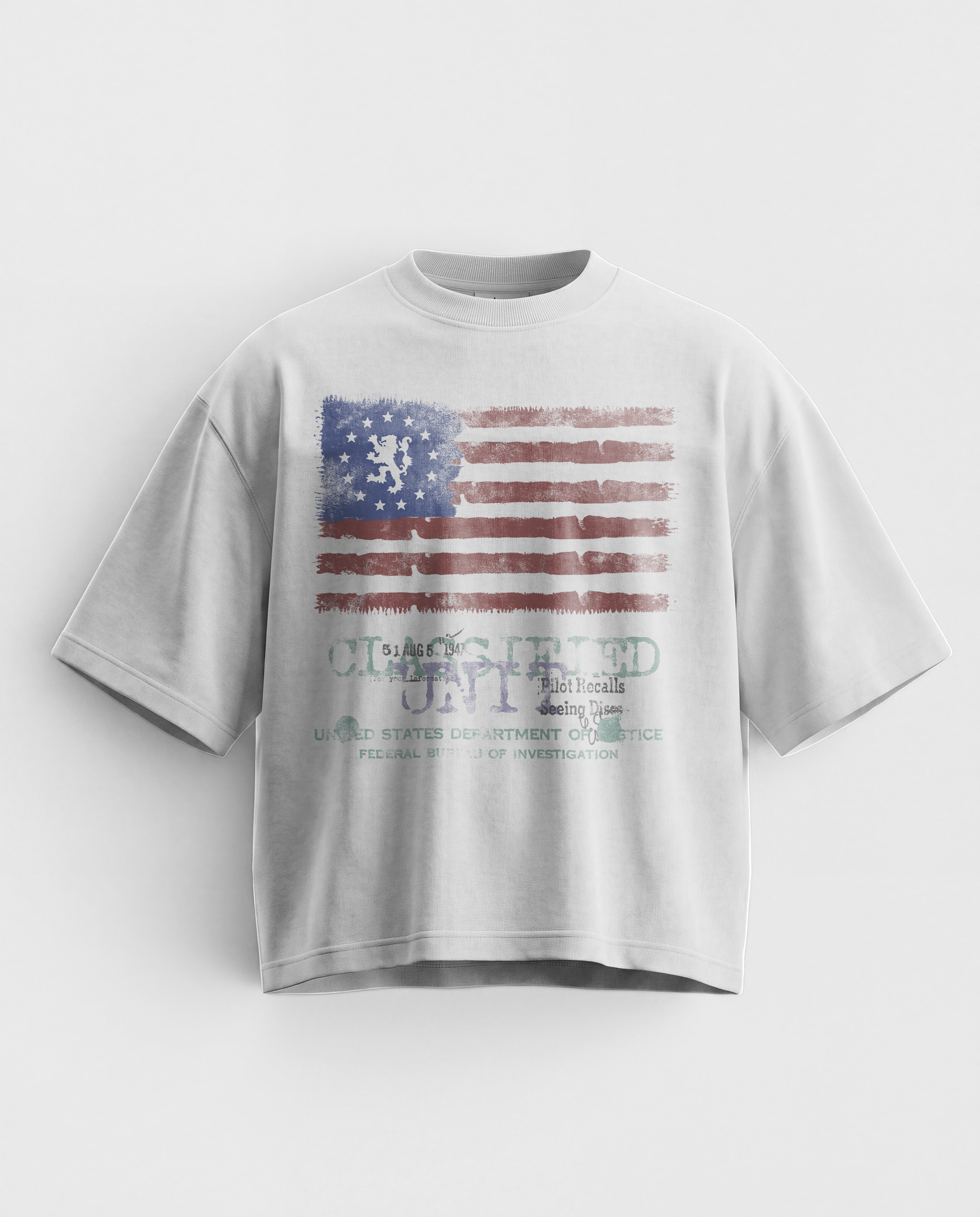 'CLASSIFIED' GRAPHIC TEE