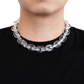 ASTERIX* STUDIOS ACRYLIC CHAIN NECKLACE