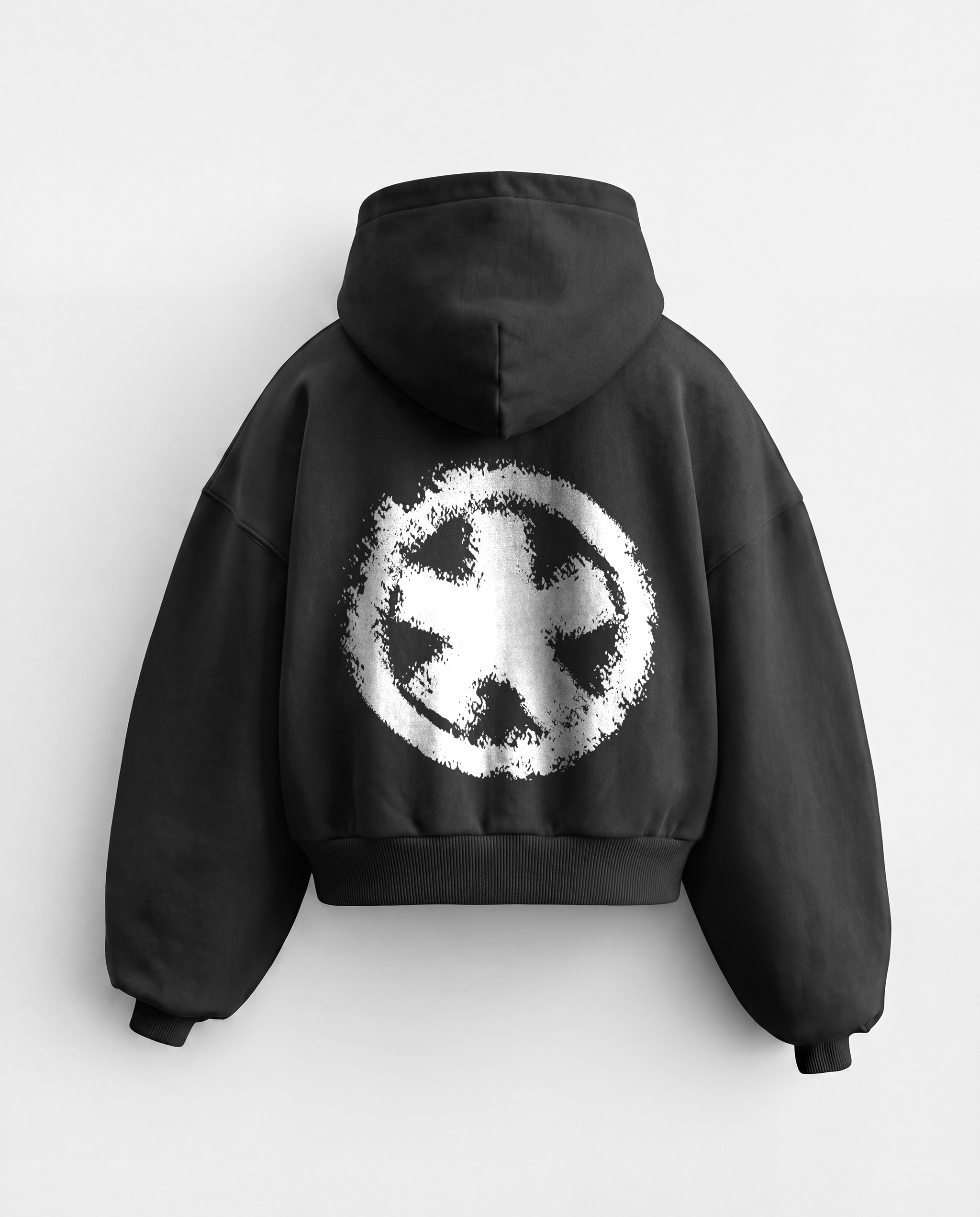 'ALTER-EGO' HEAVYWEIGHT BOXY ZIPUP HOODIE
