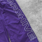 ARCHIVE 'STATEMENT' NYLON PANTS - PURPLE