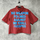 'NO WEAPON FORMED' PLAID BUTTON SHIRT