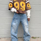 ARCHIVE #99 BROWN DOUBLE SLEEVED SHIRT