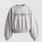 'ARCHIVE SPORT JAPAN' DISTRESSTED CREWNECK SWEATSHIRT