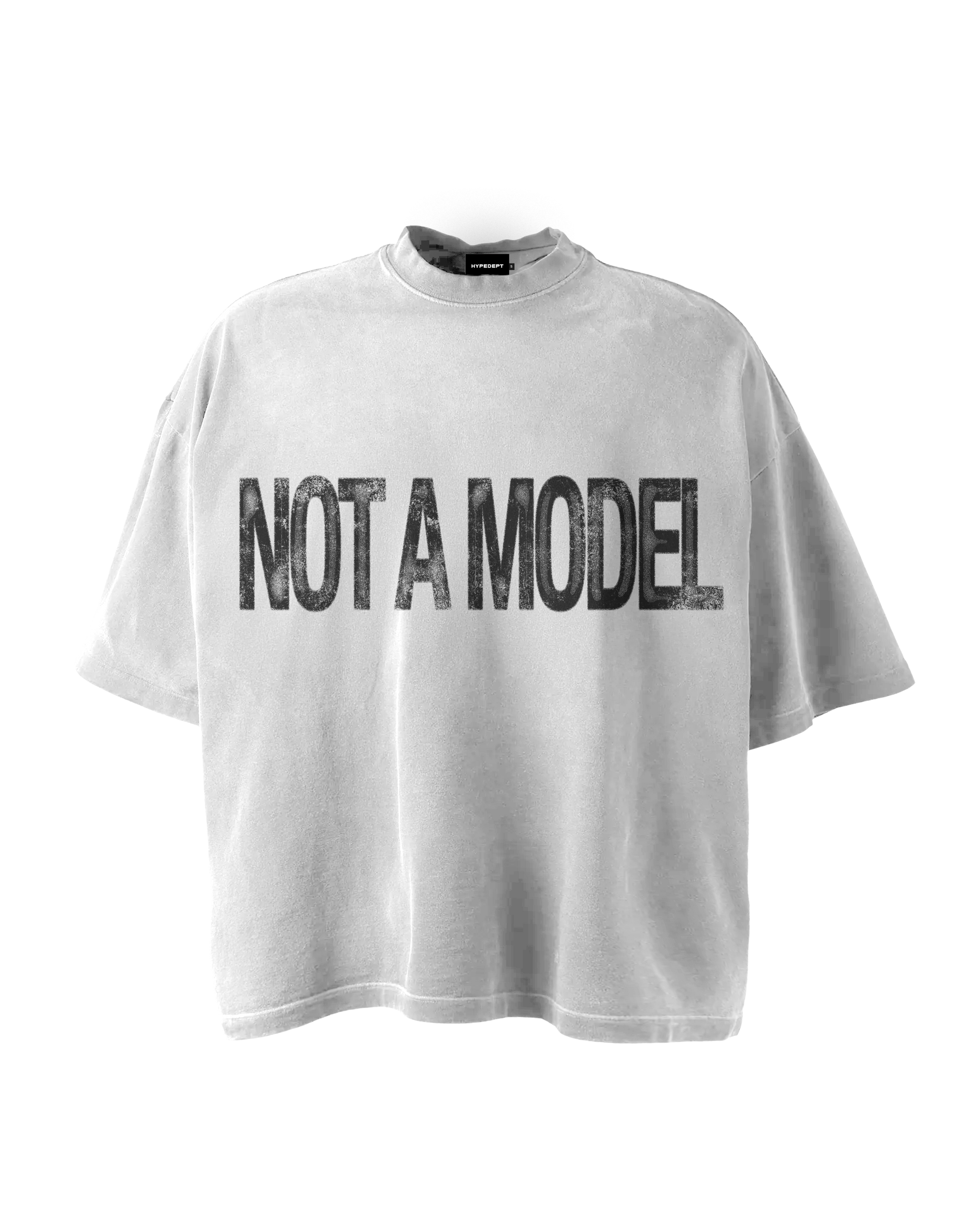 'NOT A MODEL' GRAPHIC TEE