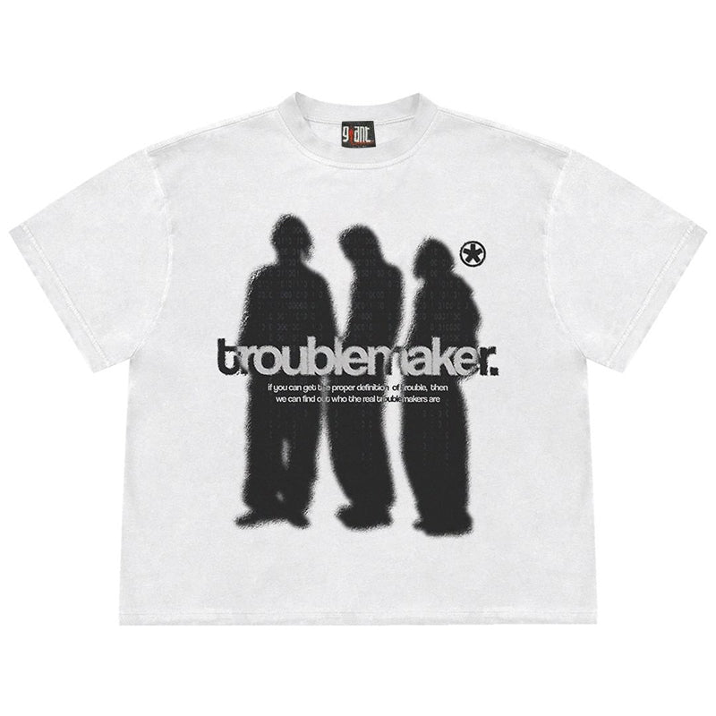 'TROUBLEMAKER' GRAPHIC TEE