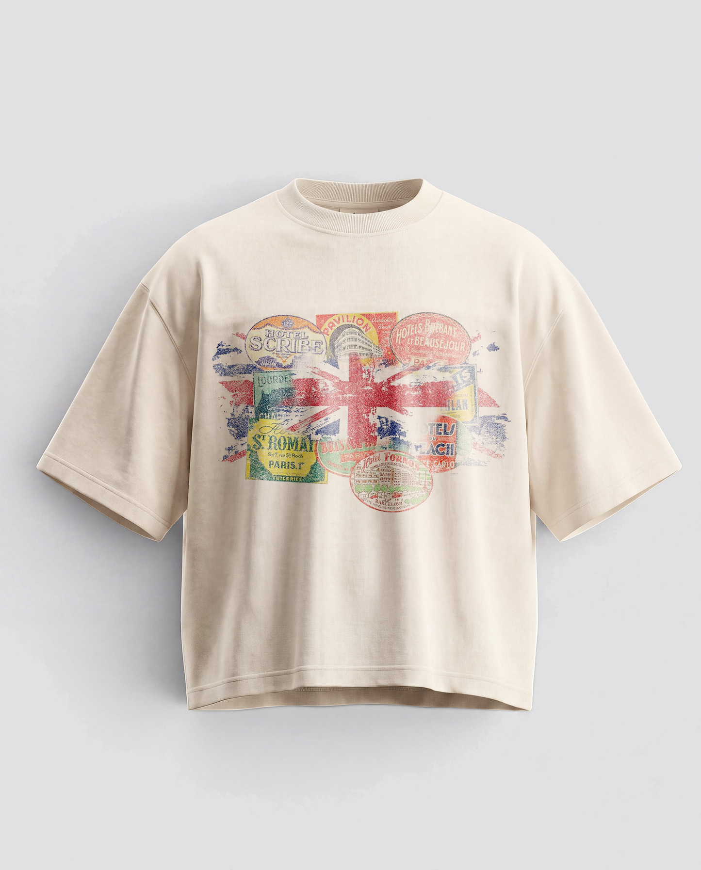 'STAMPS' GRAPHIC TEE