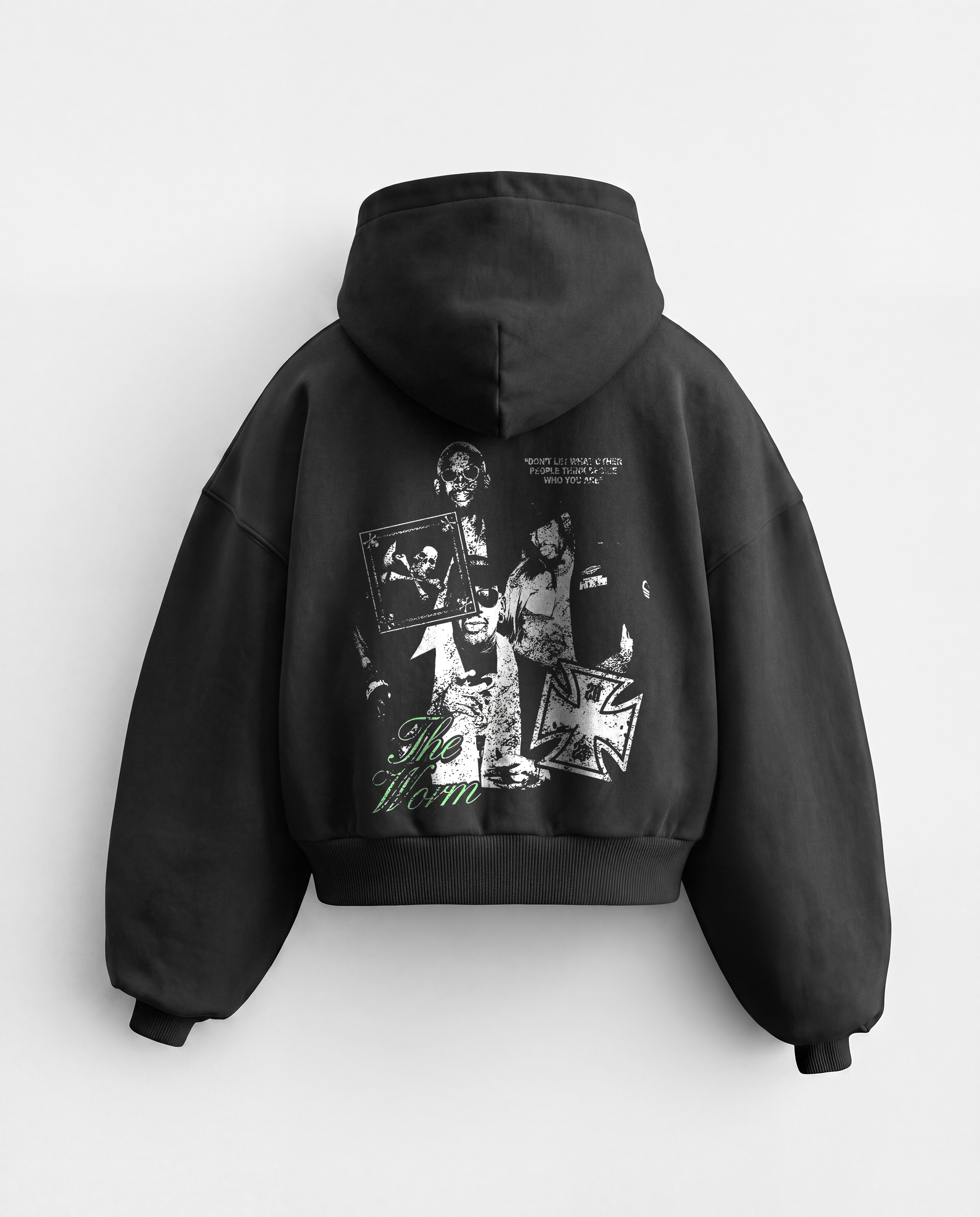 'THE WORM' 500G HEAVYWEIGHT HOODIE