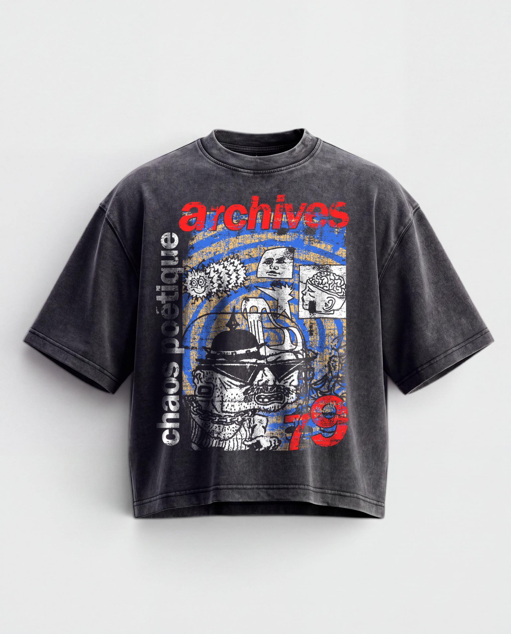 'POETIC CHAOS' GRAPHIC TEE