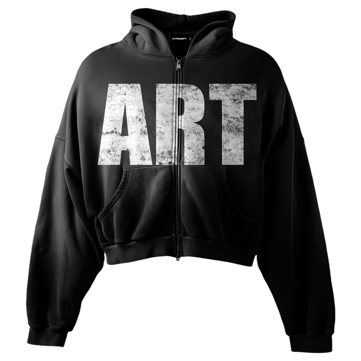 ART' HEAVYWEIGHT BOXY ZIPUP HOODIE